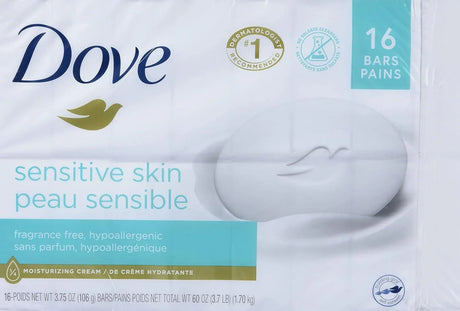 Dove Sensitive Skin Soap 16 Pack - ShopUSA - Kenya
