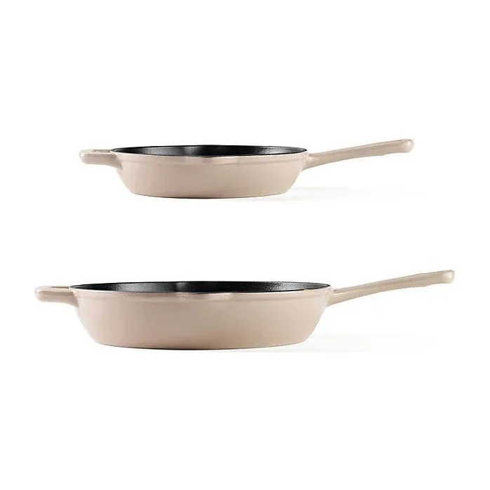 2-Piece Enamel Cast Iron Set