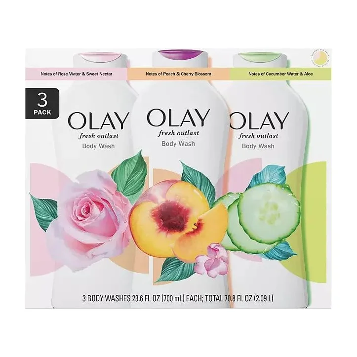 Olay Body Wash in Kenya - Fresh Outlast with Vitamin B3, 3 Pack