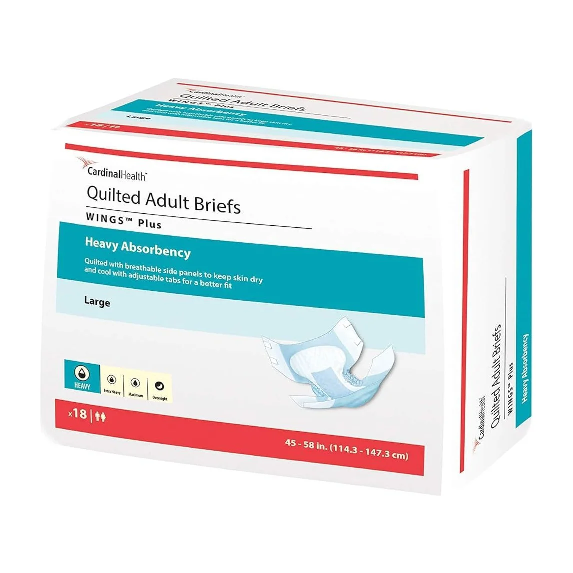 Adult Diapers (50% off) Cardinal Health Quilted