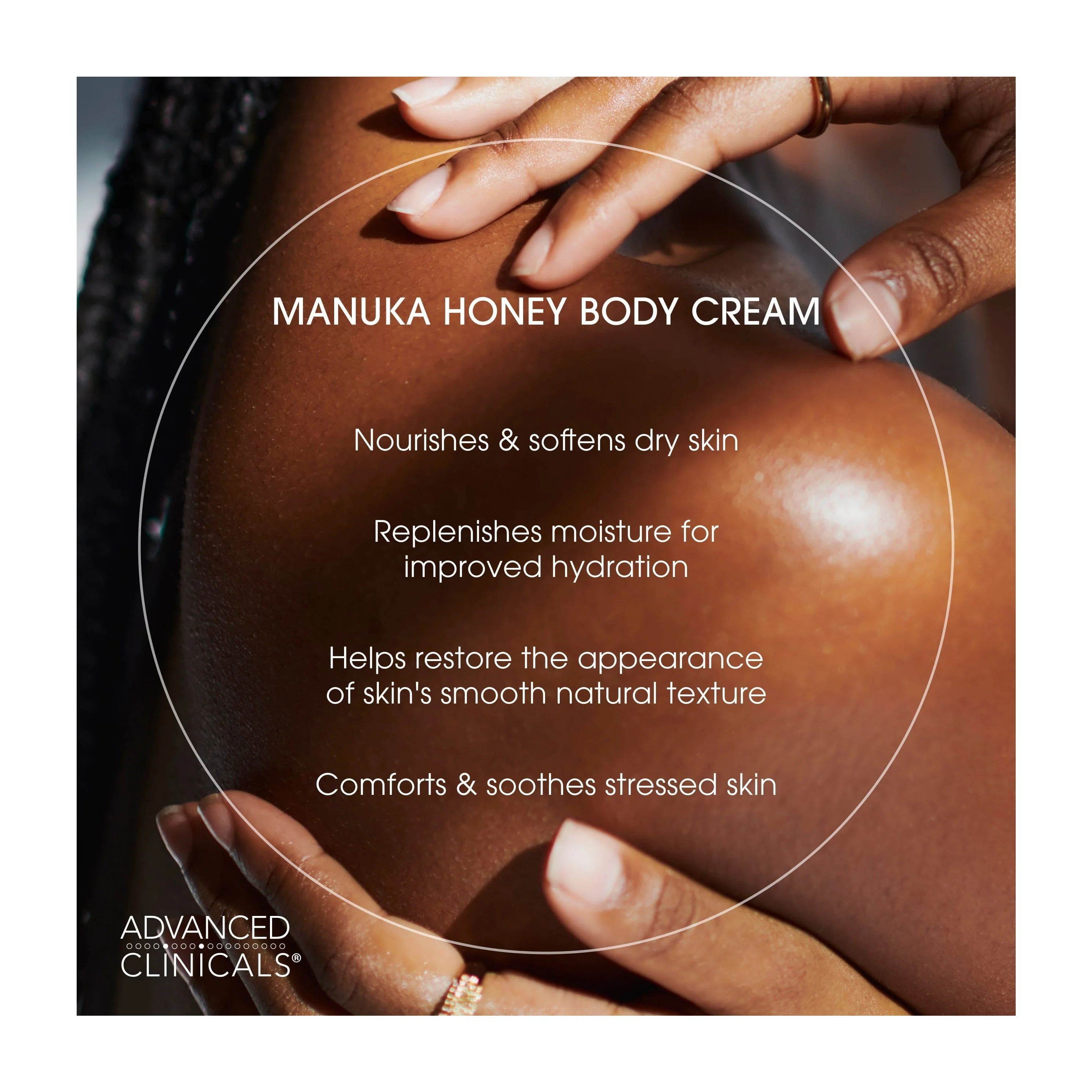 Advanced Clinicals Manuka Honey Body Cream