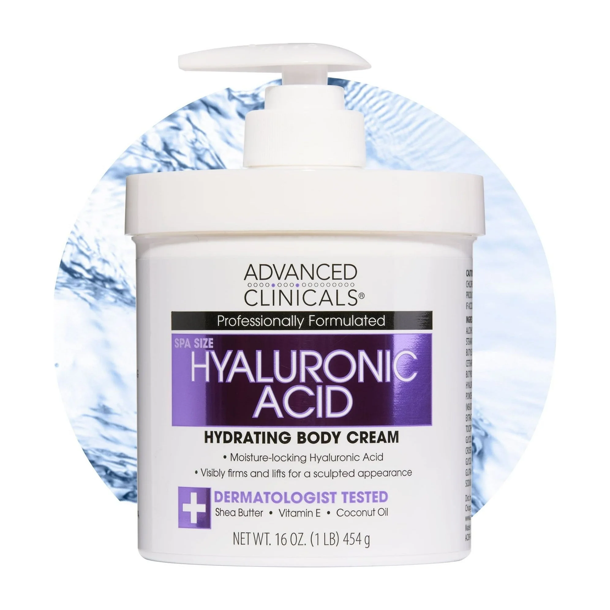 Hydrating Cream Kenya-Advanced Clinicals Hyaluronic Acid Body Cream