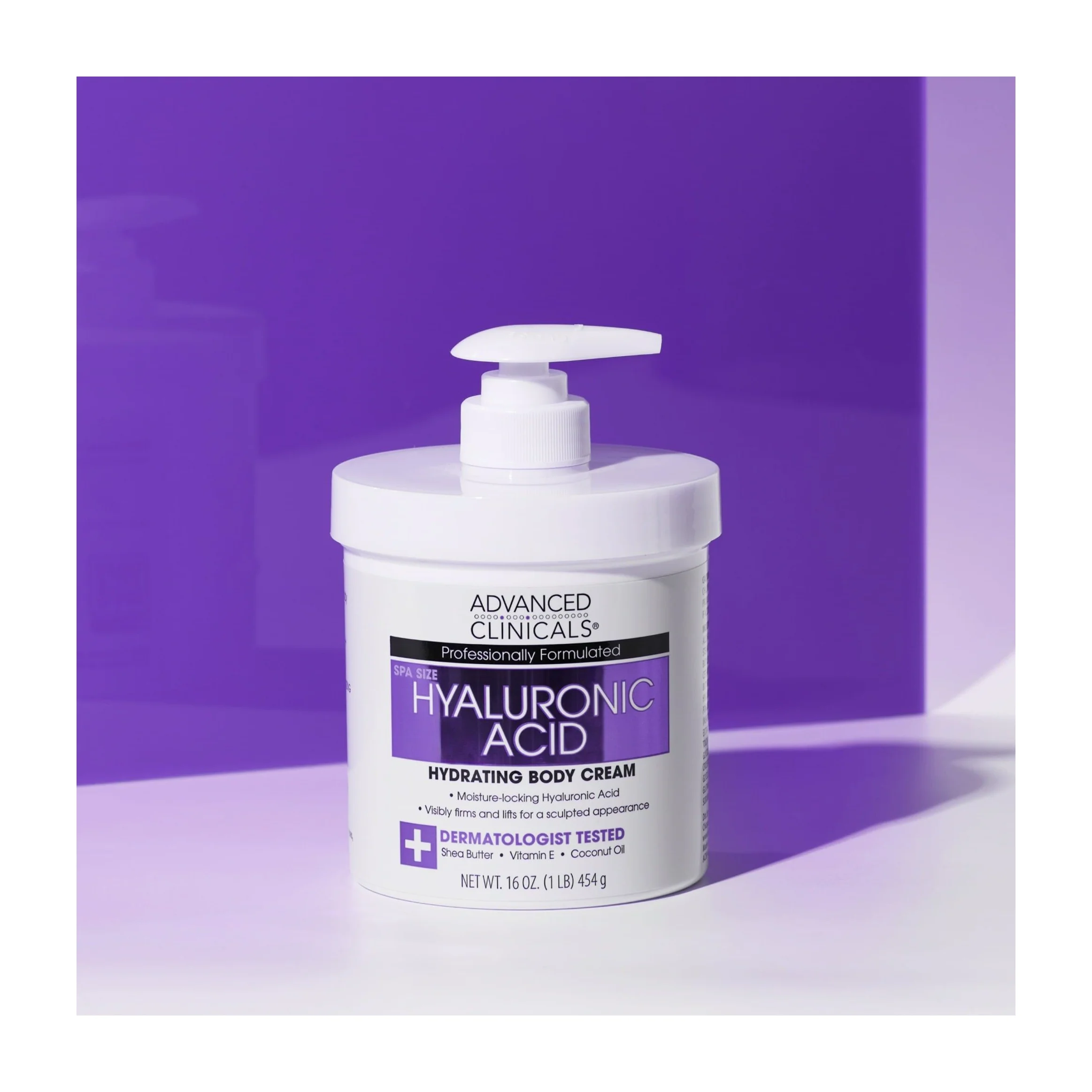 Hydrating Cream Kenya-Advanced Clinicals Hyaluronic Acid Body Cream