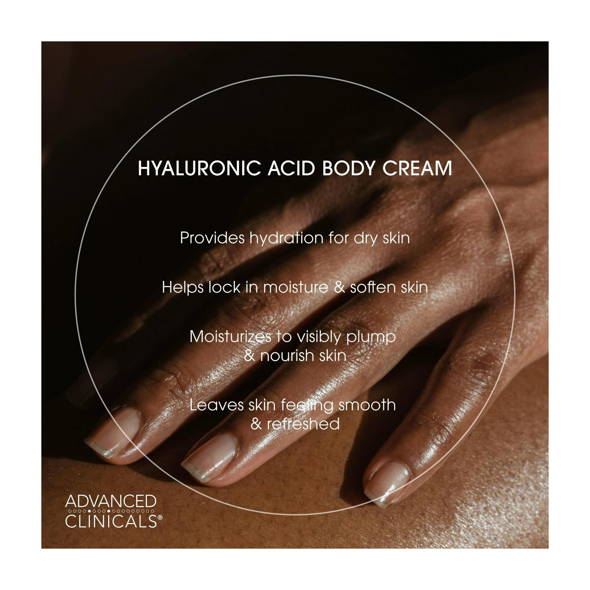 Hydrating Cream Kenya-Advanced Clinicals Hyaluronic Acid Body Cream