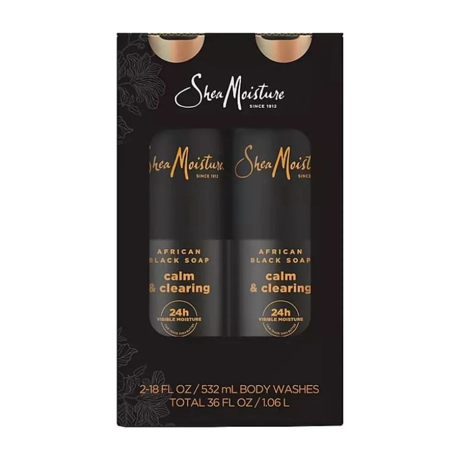 African Black Soap Body Wash in Kenya - SheaMoisture, 2 Pack