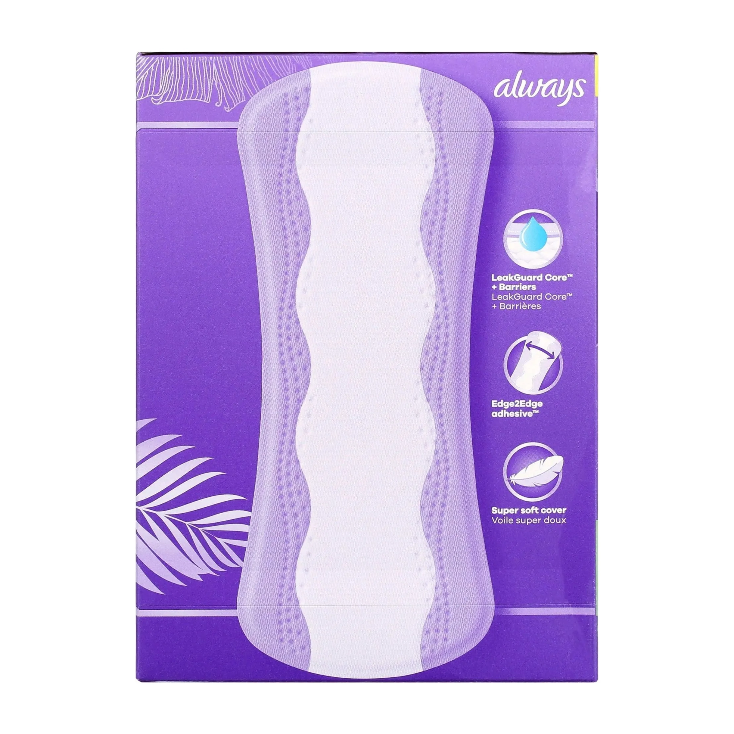 Panty Liners in Kenya - Always Anti-Bunch Long, 200 Count