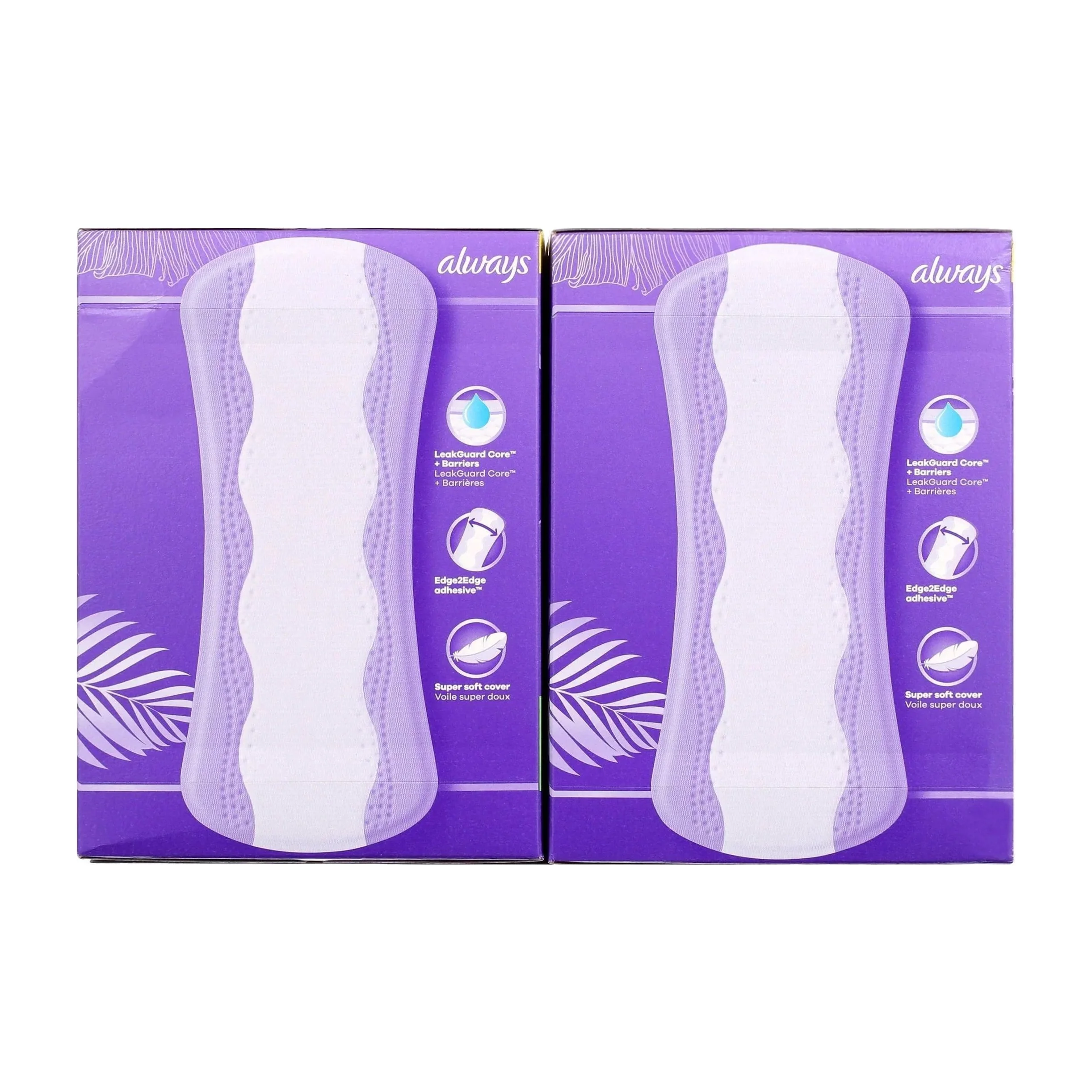 Panty Liners in Kenya - Always Anti-Bunch Long, 200 Count