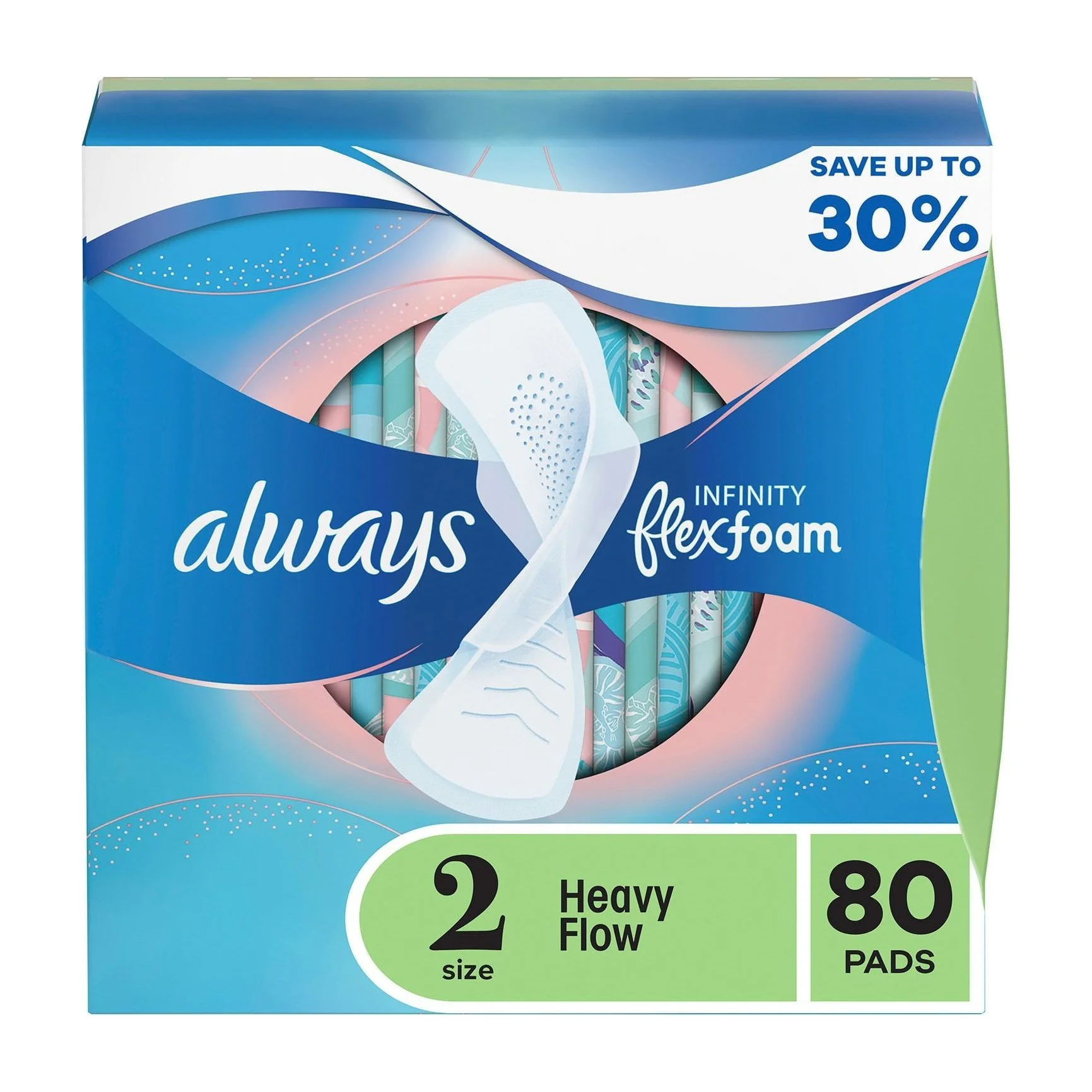 Always Infinity Feminine Pads in Kenya - Size 2, 80 Count