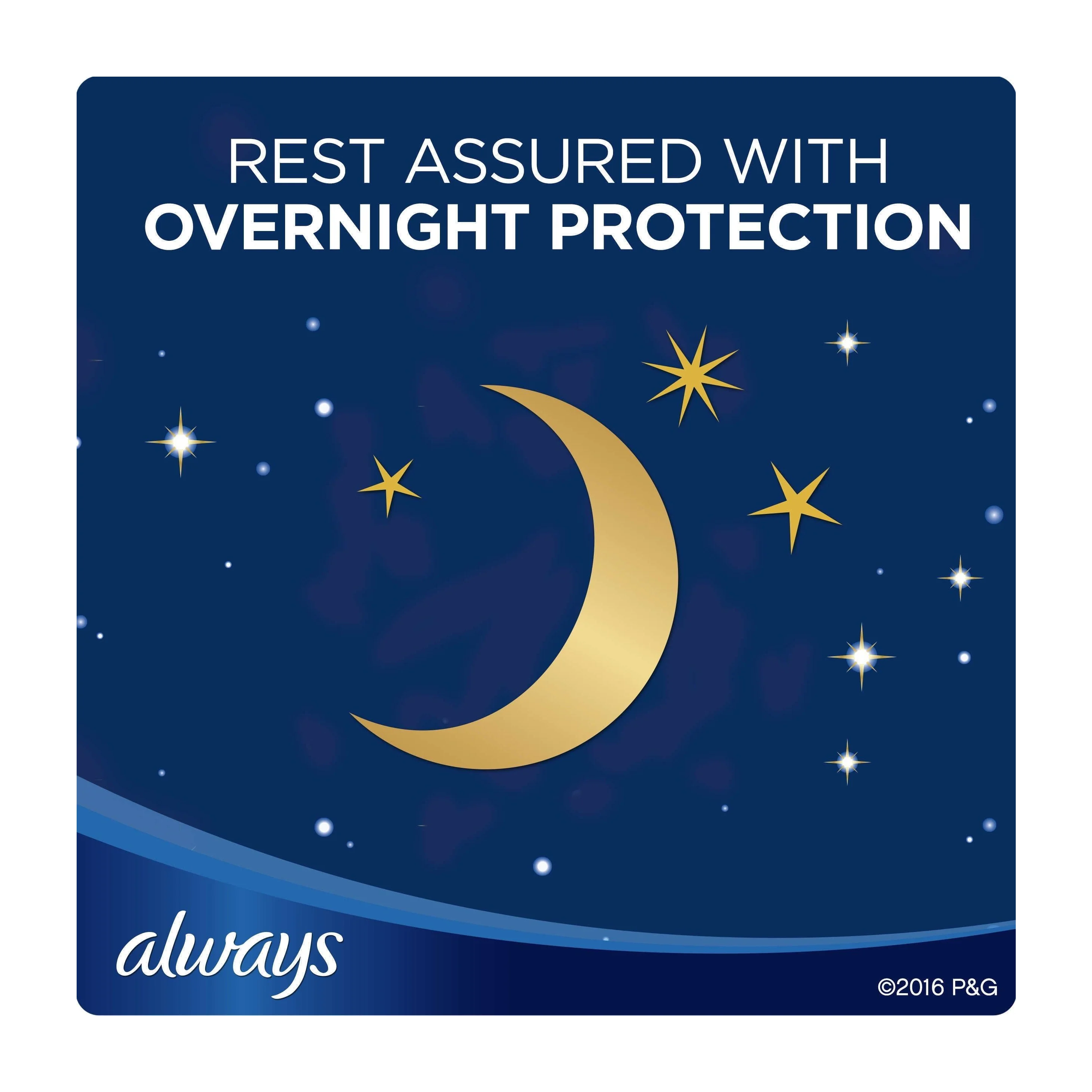 Always Ultra Thin Overnight Pads, Size 4