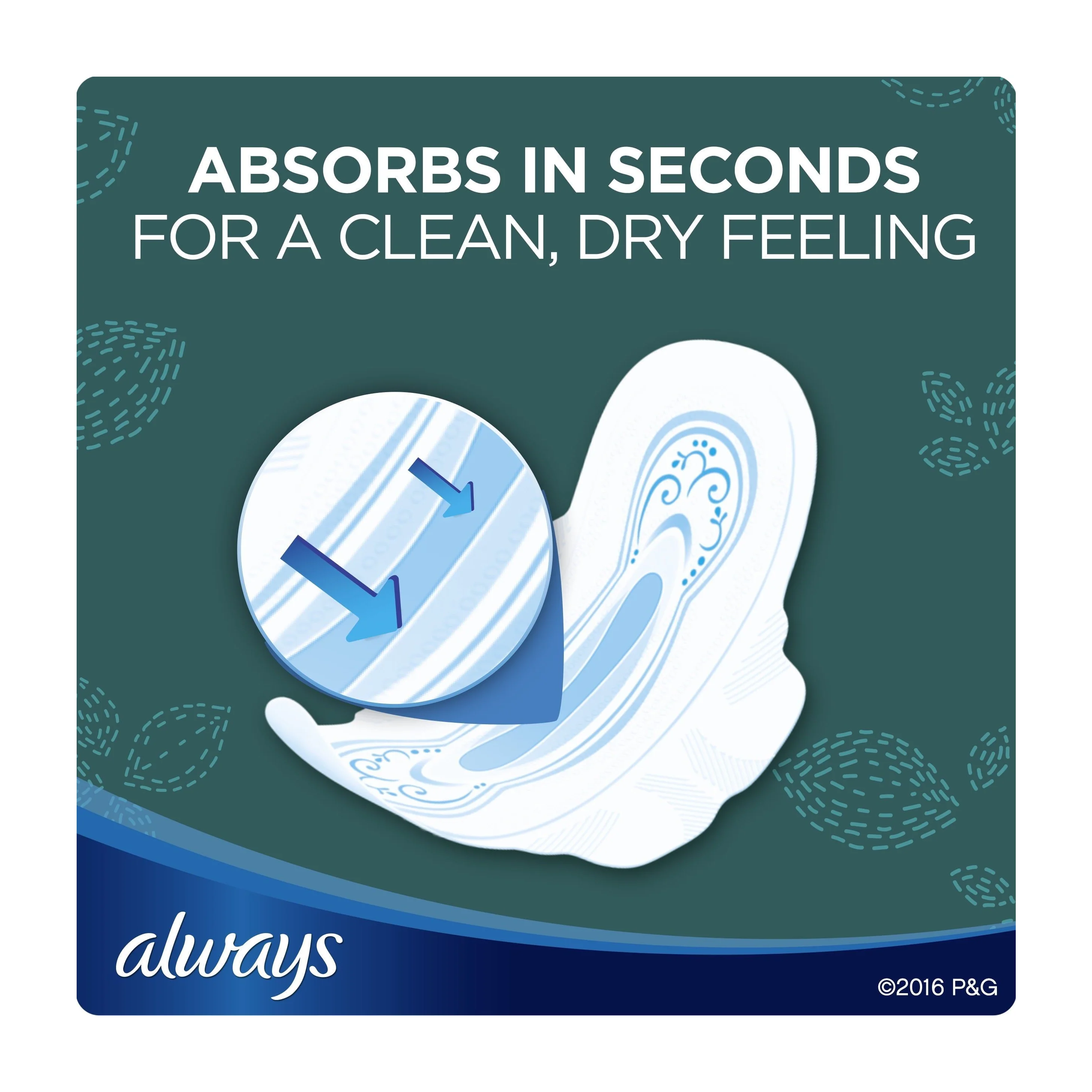 Always Ultra Thin Overnight Pads, Size 4