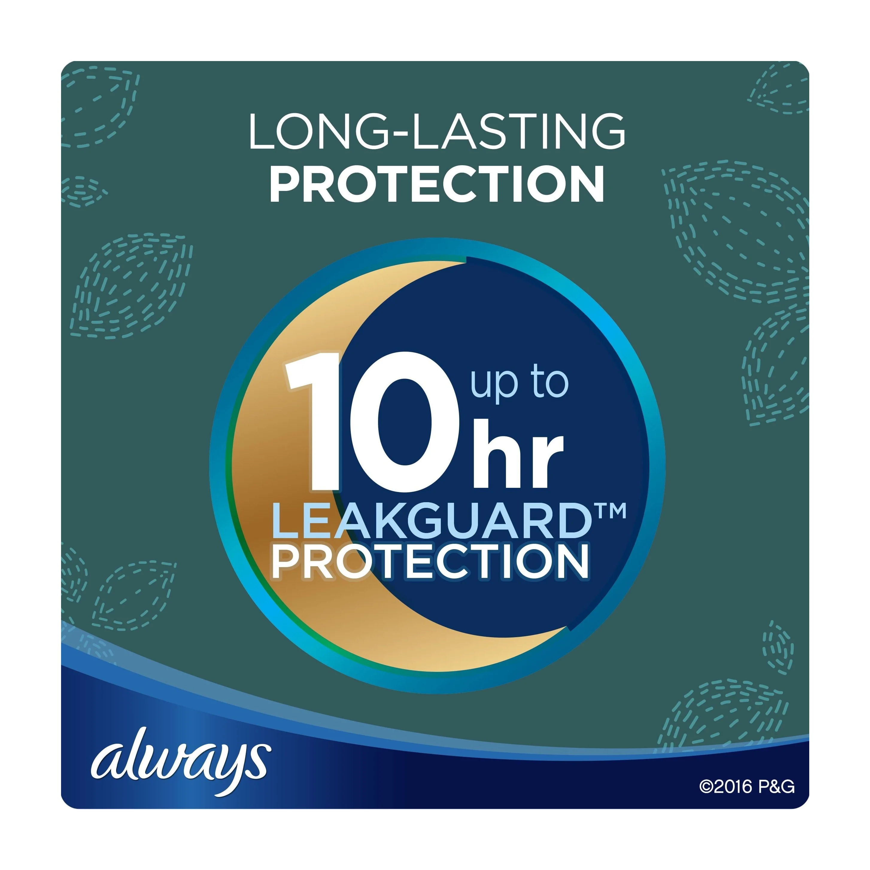 Always Ultra Thin Overnight Pads, Size 4