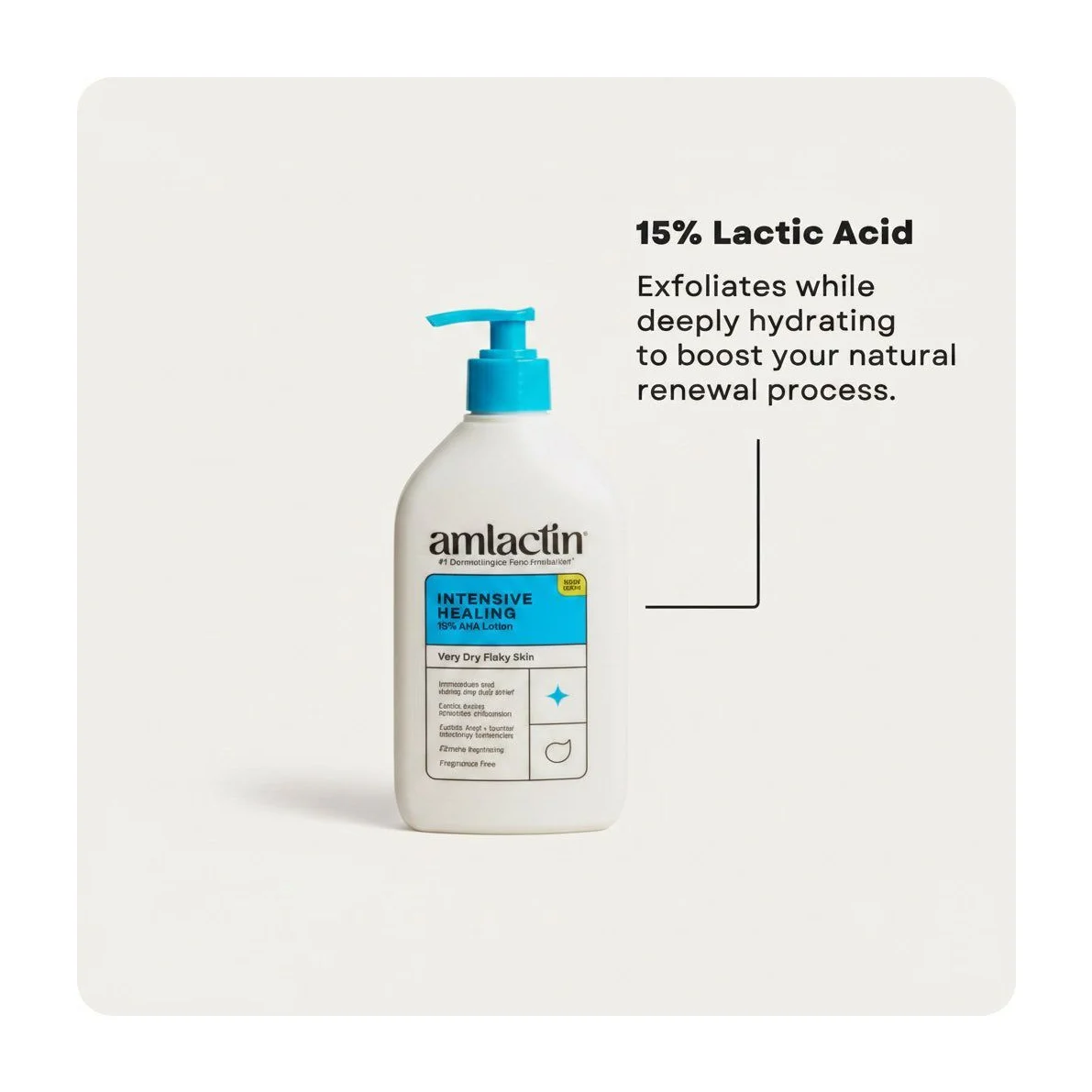 AmLactin Intensive Healing 15% AHA Body Lotion