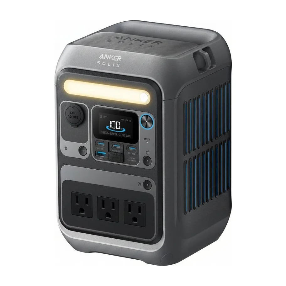 Anker SOLIX C300 Portable Power Station, 288Wh 300W LiFePO4