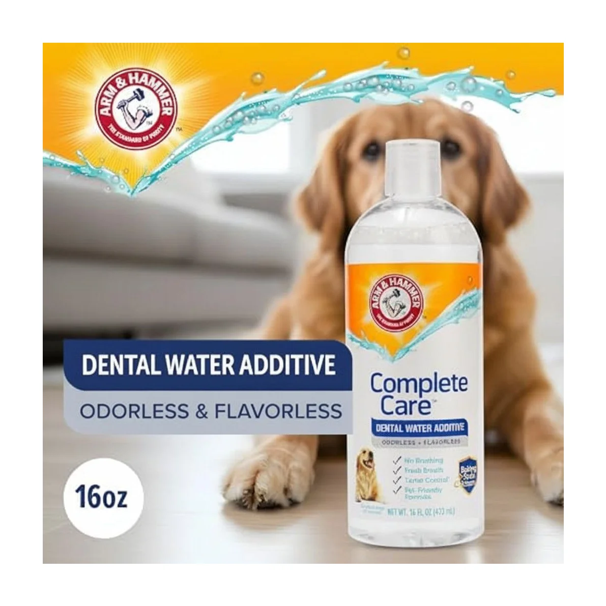 Dog Dental Care Additive Water -Arm & Hammer  Complete Care