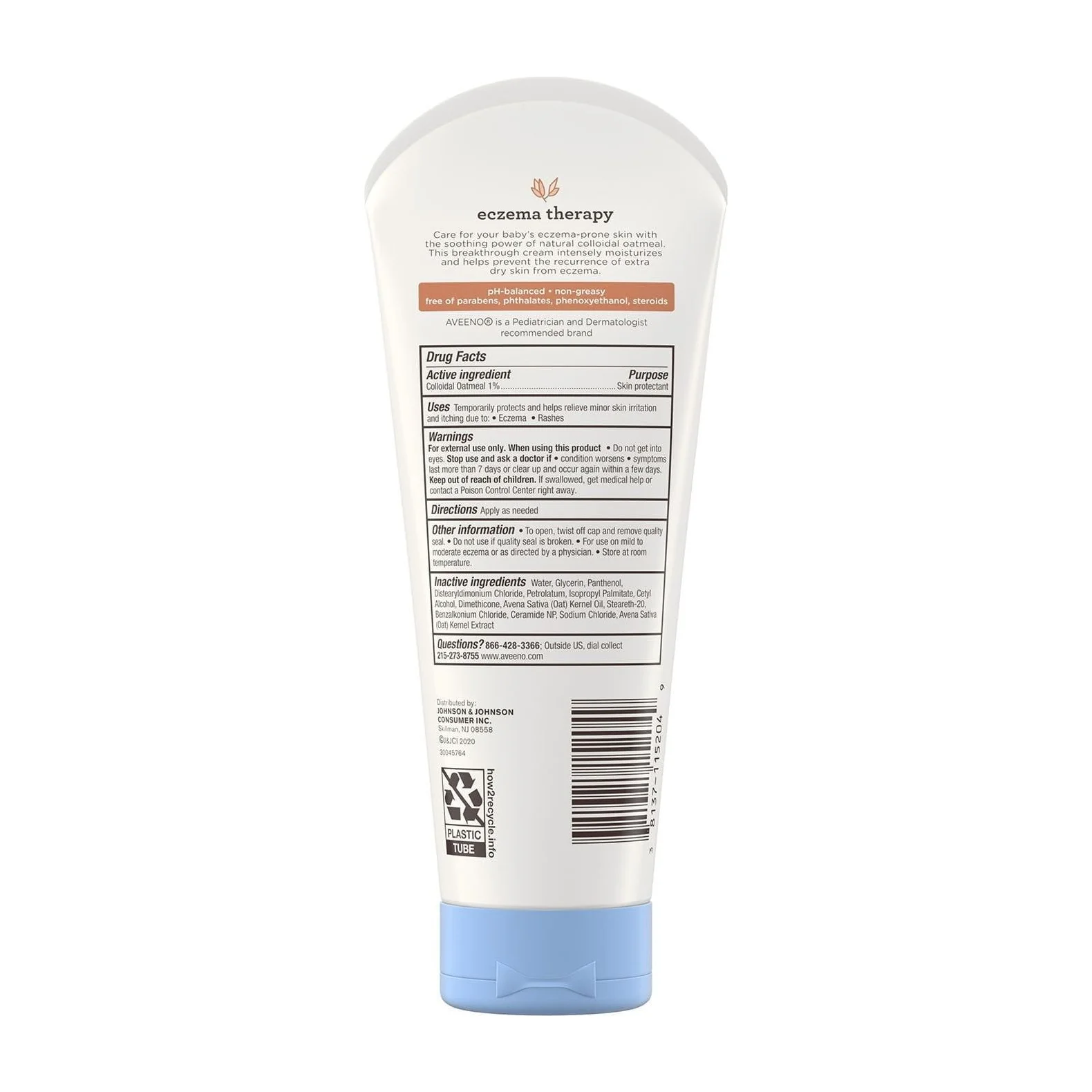 Aveeno Baby Eczema Therapy Moisturizing Cream (2pack)