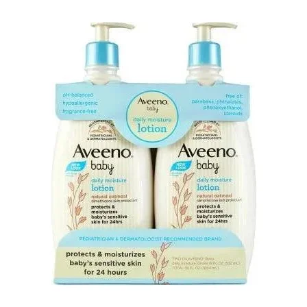 Baby Lotion in Kenya - Aveeno Baby Daily Moisture, 24hr