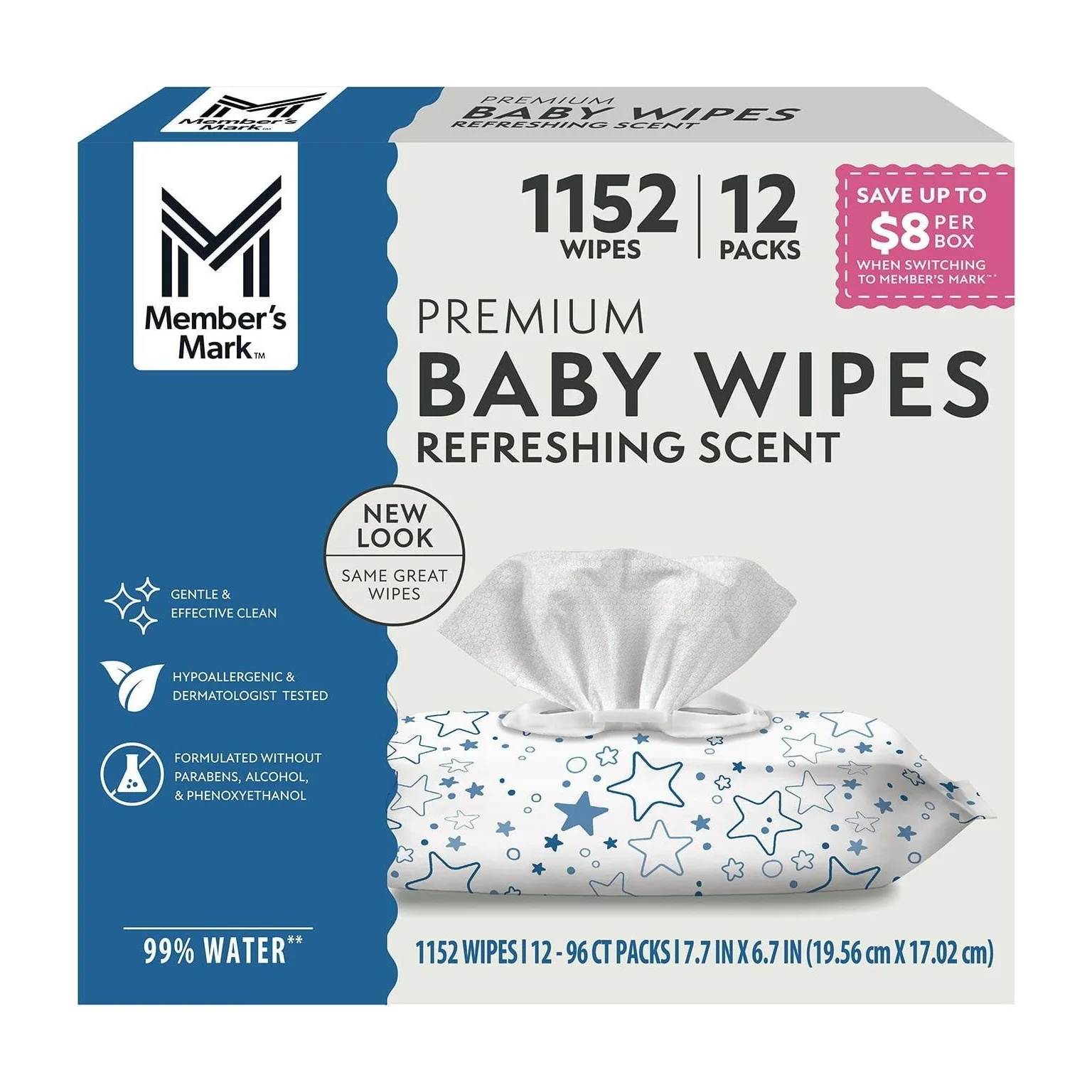 Baby Wipes in Kenya - Member's Mark Premium Scented, 1152 Count
