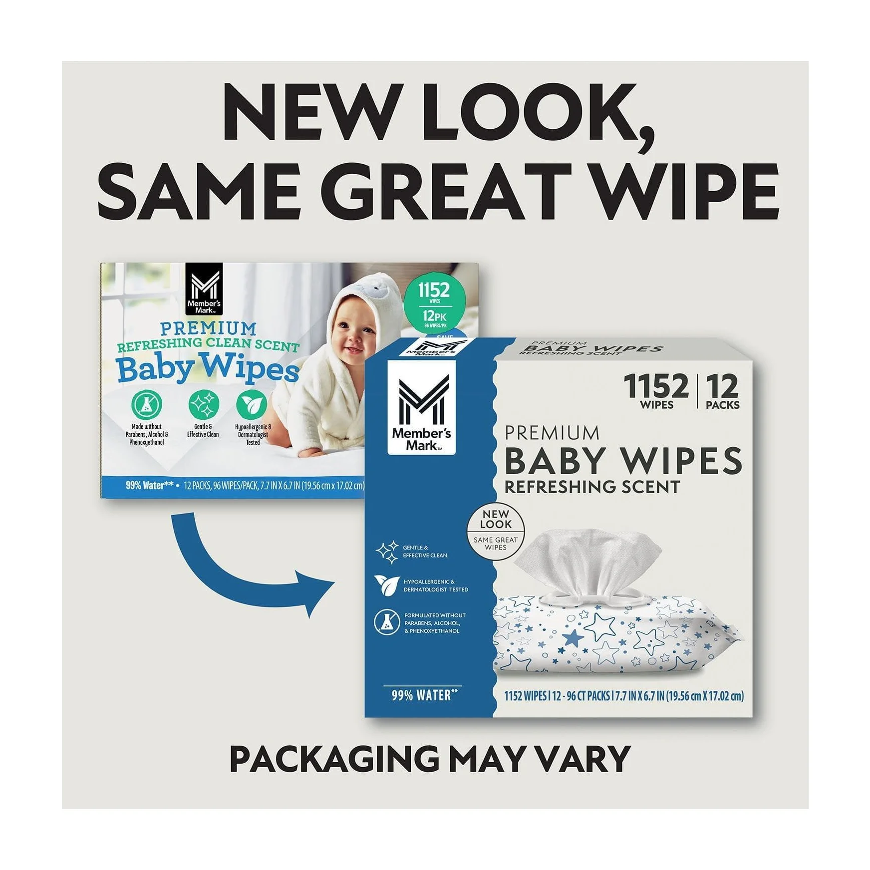 Baby Wipes in Kenya - Member's Mark Premium Scented, 1152 Count
