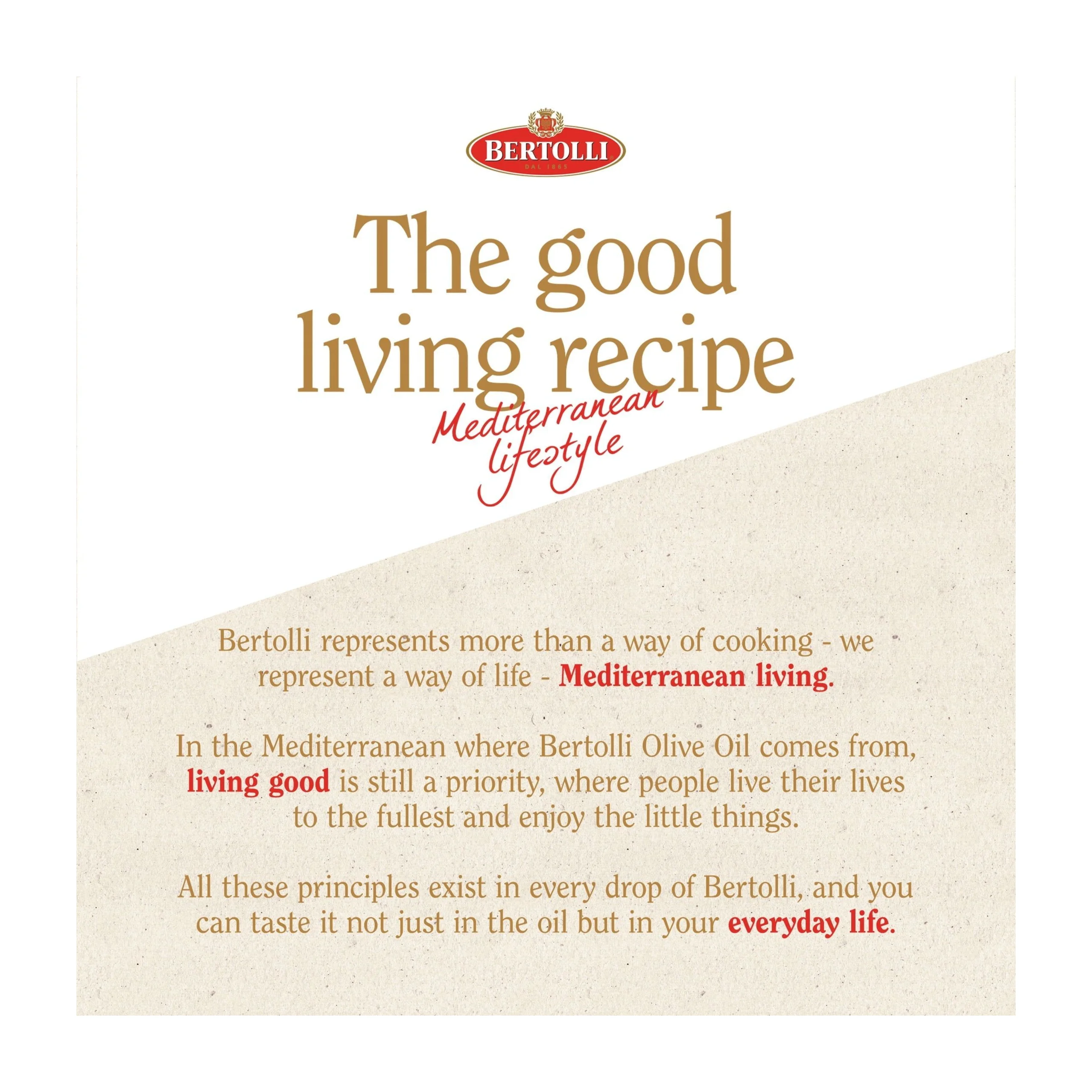 Bertolli Cold Pressed Olive Oil in Kenya - Extra Virgin, 3 Litres