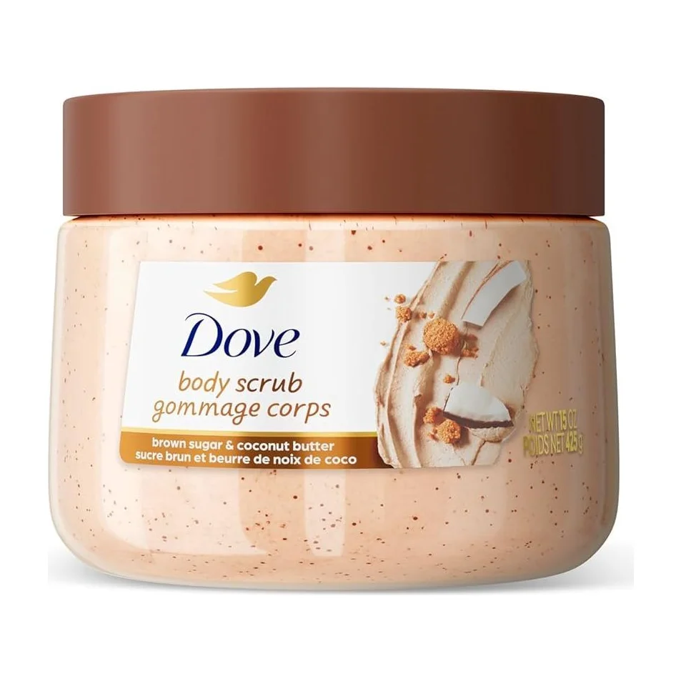 Brown Sugar Body Scrub - Dove Coconut Butter Exfoliating