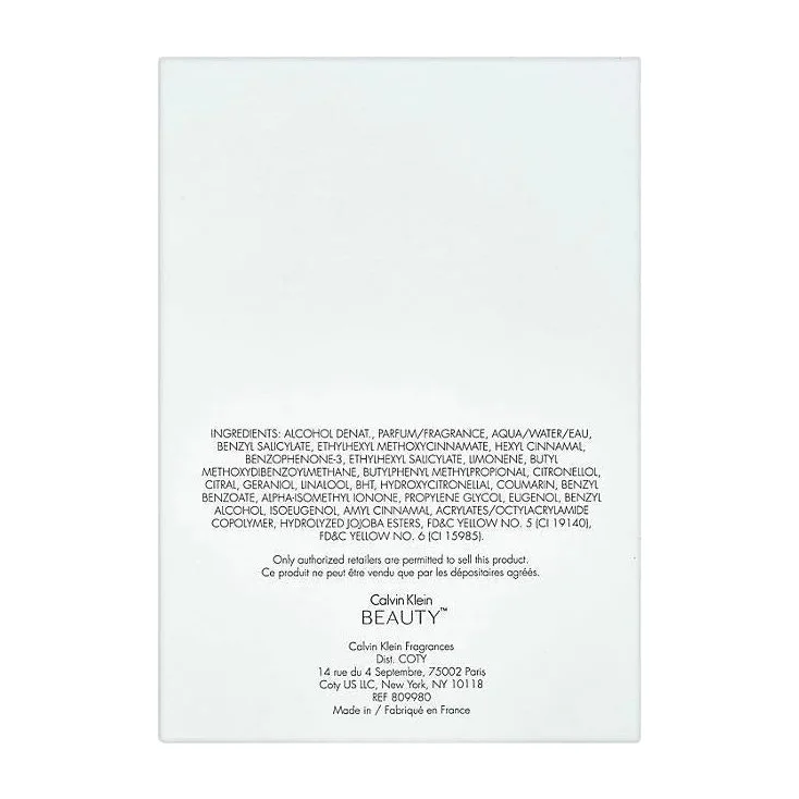 Calvin Klein Beauty Eau de Parfum for Women
