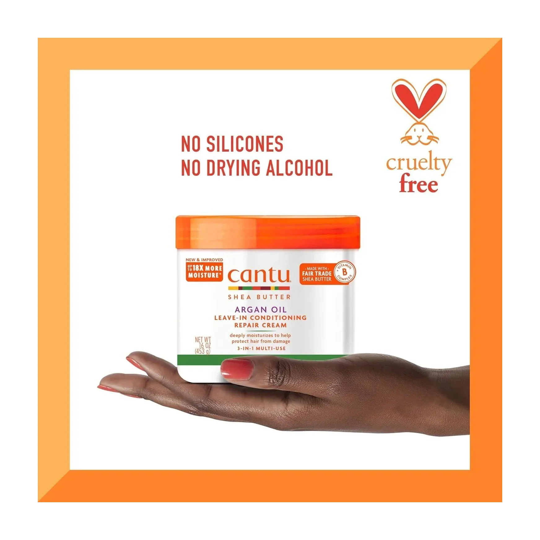 Cantu Argan Oil Leave-In Conditioning Repair Cream