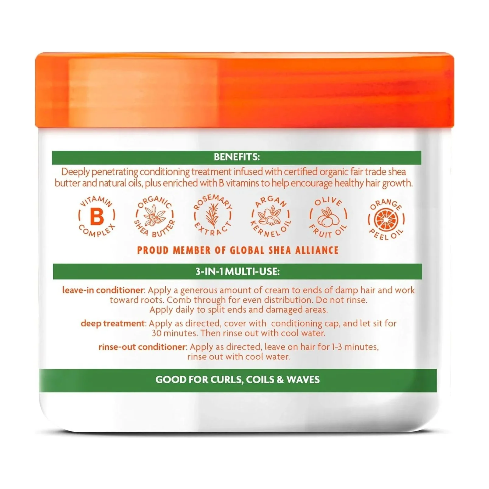 Cantu Argan Oil Leave-In Conditioning Repair Cream