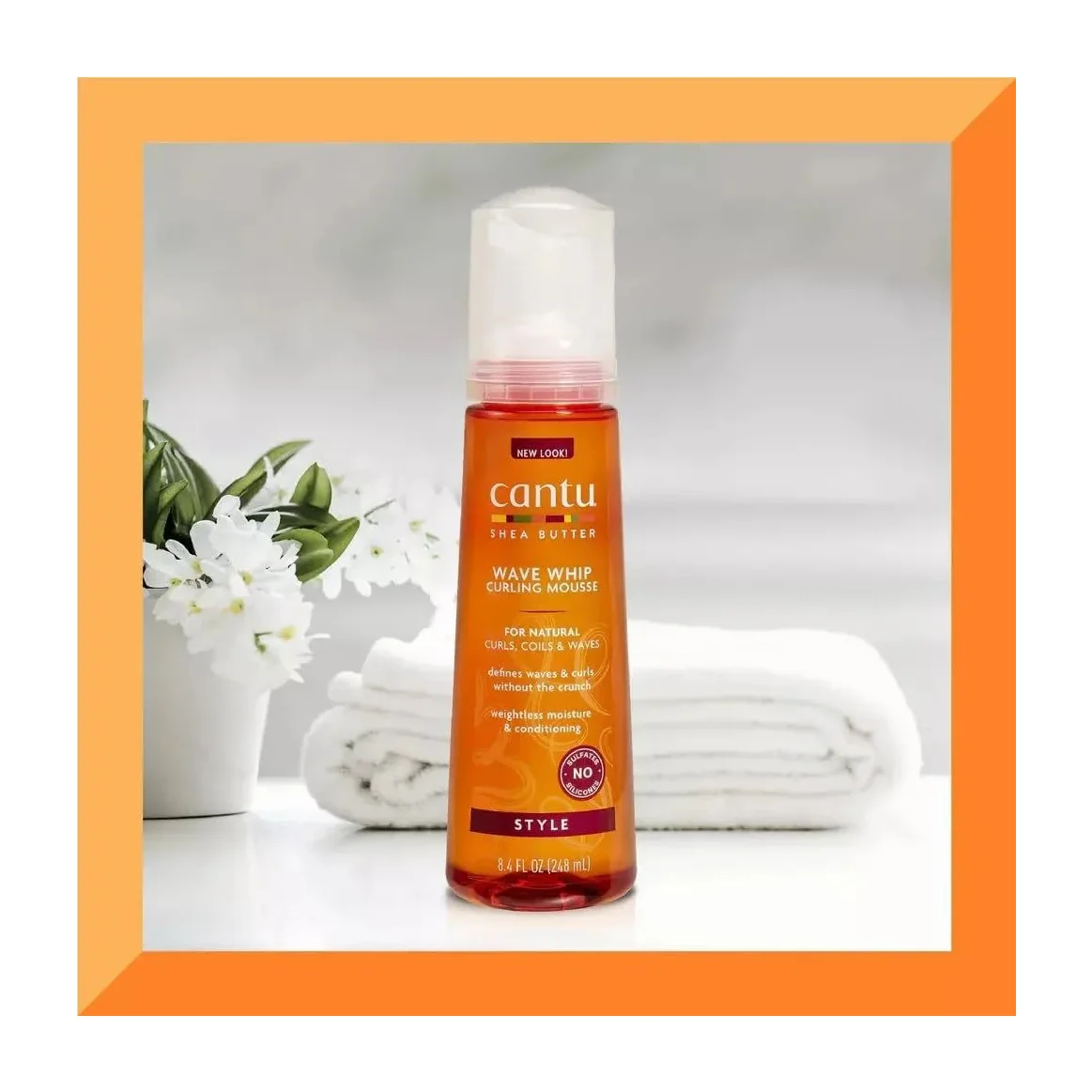 Curling Mousse in Kenya - Cantu Wave Whip for Defined Curls