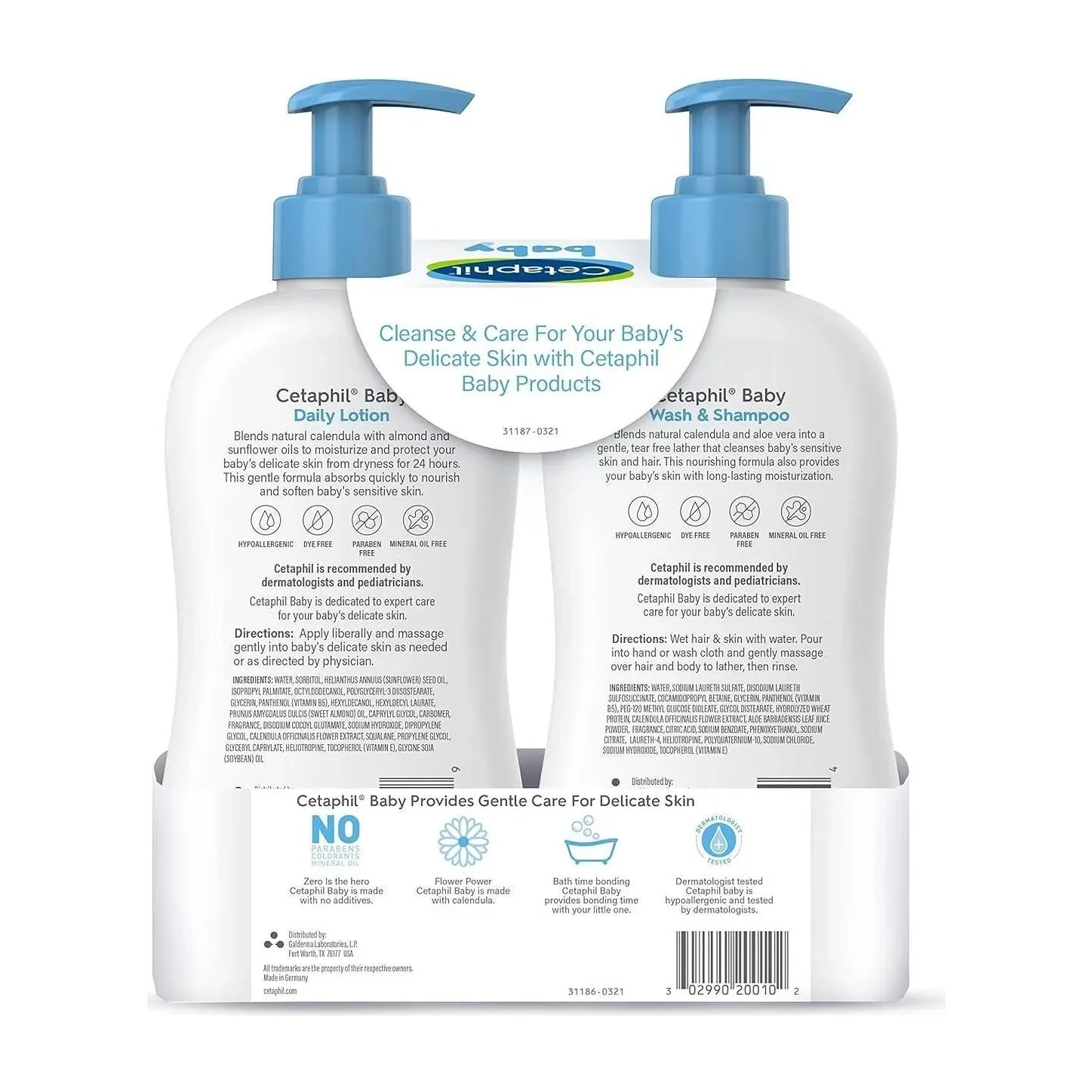 Baby Wash and Shampoo in Kenya - Cetaphil Baby Plus Lotion, 2 Pack