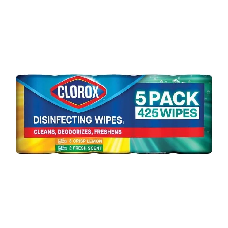 Clorox Disinfecting Wipes (Pack of 5)