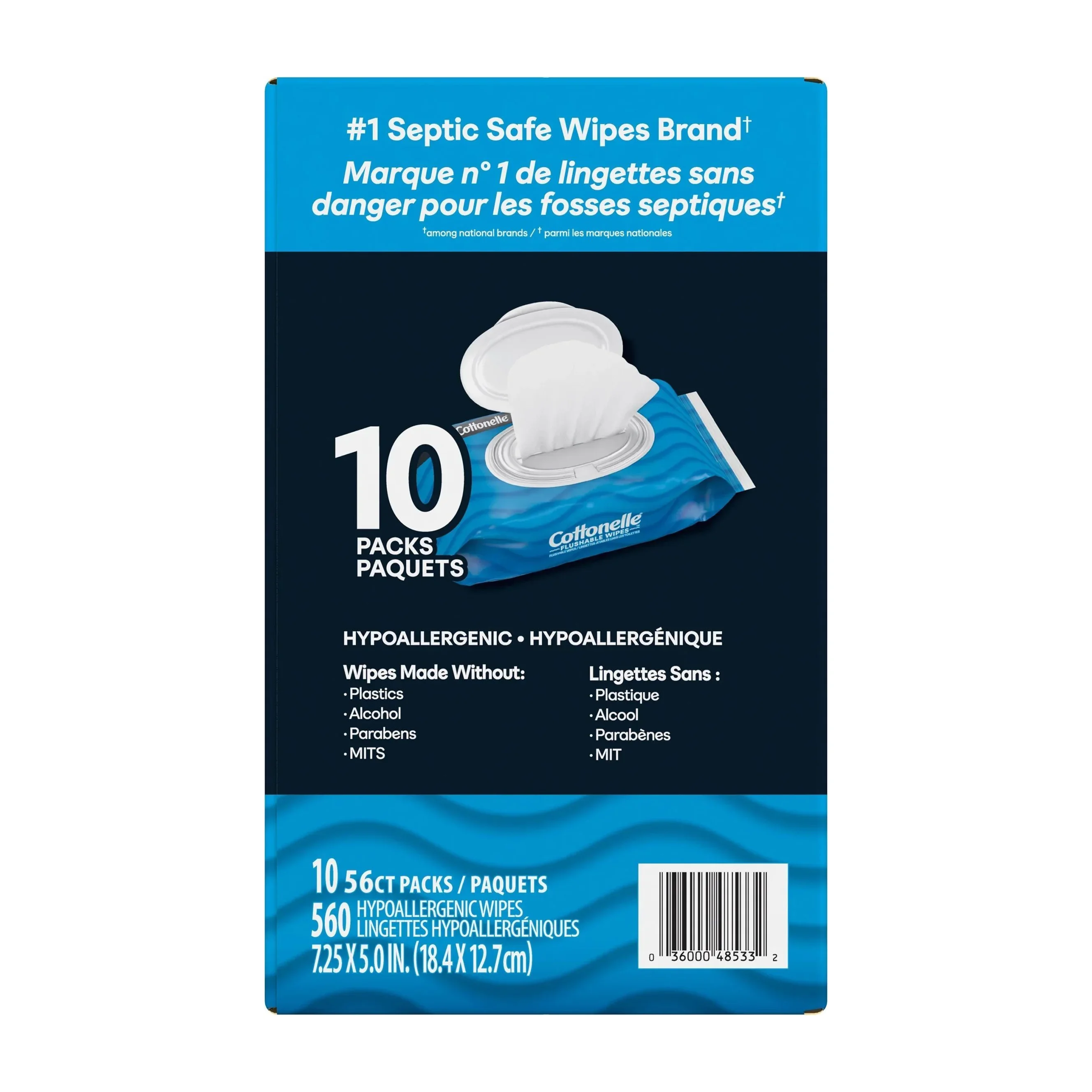 Cottonelle Fresh Care Flushable Wipes, 560 Wipes