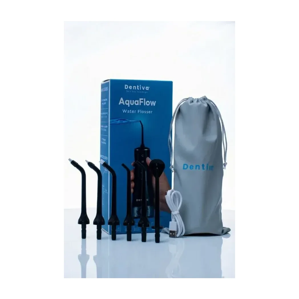 Water Flosser Dentiva AquaFlow Ozone (Black)