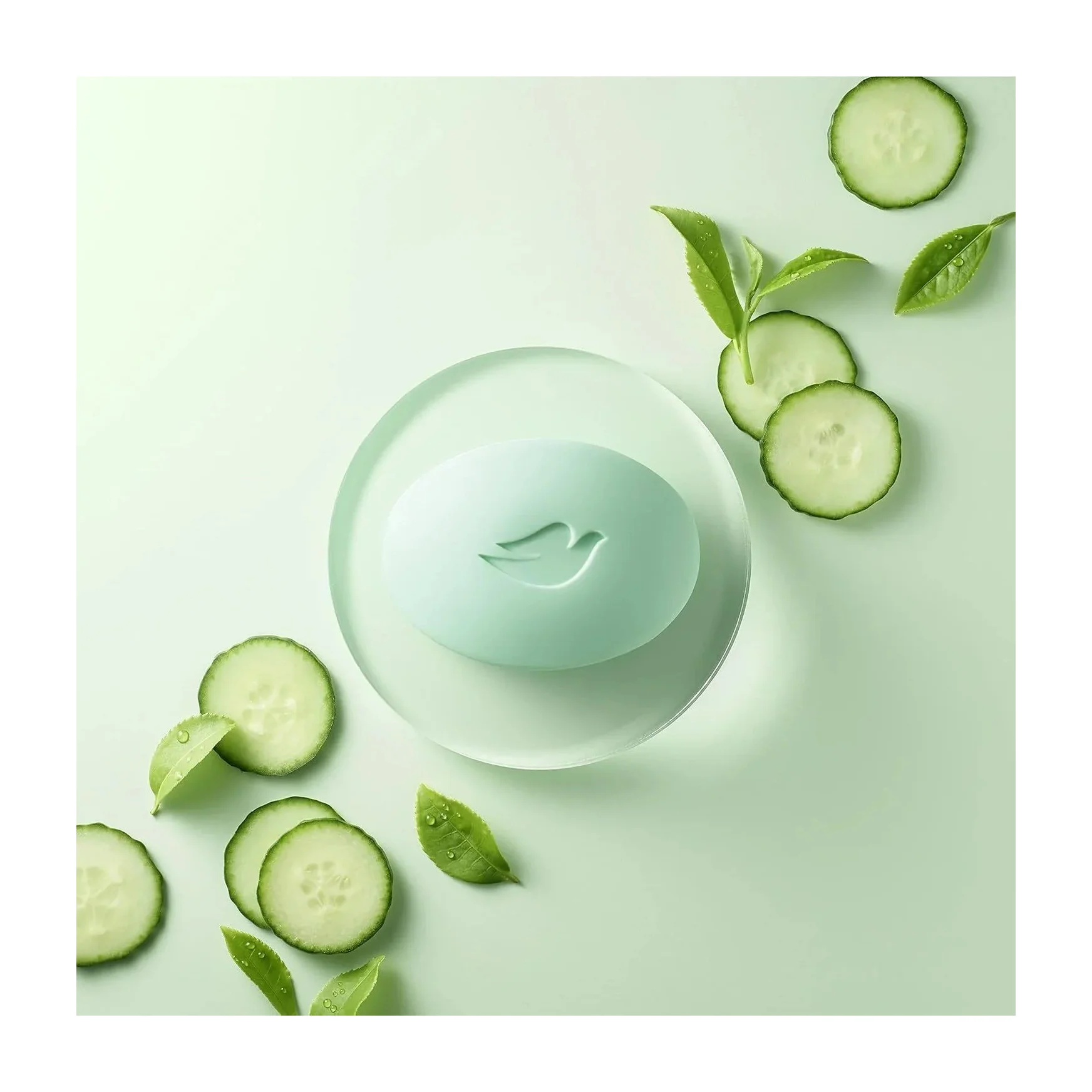 Dove  Cucumber and Green Tea  bar soaps (16 pack)
