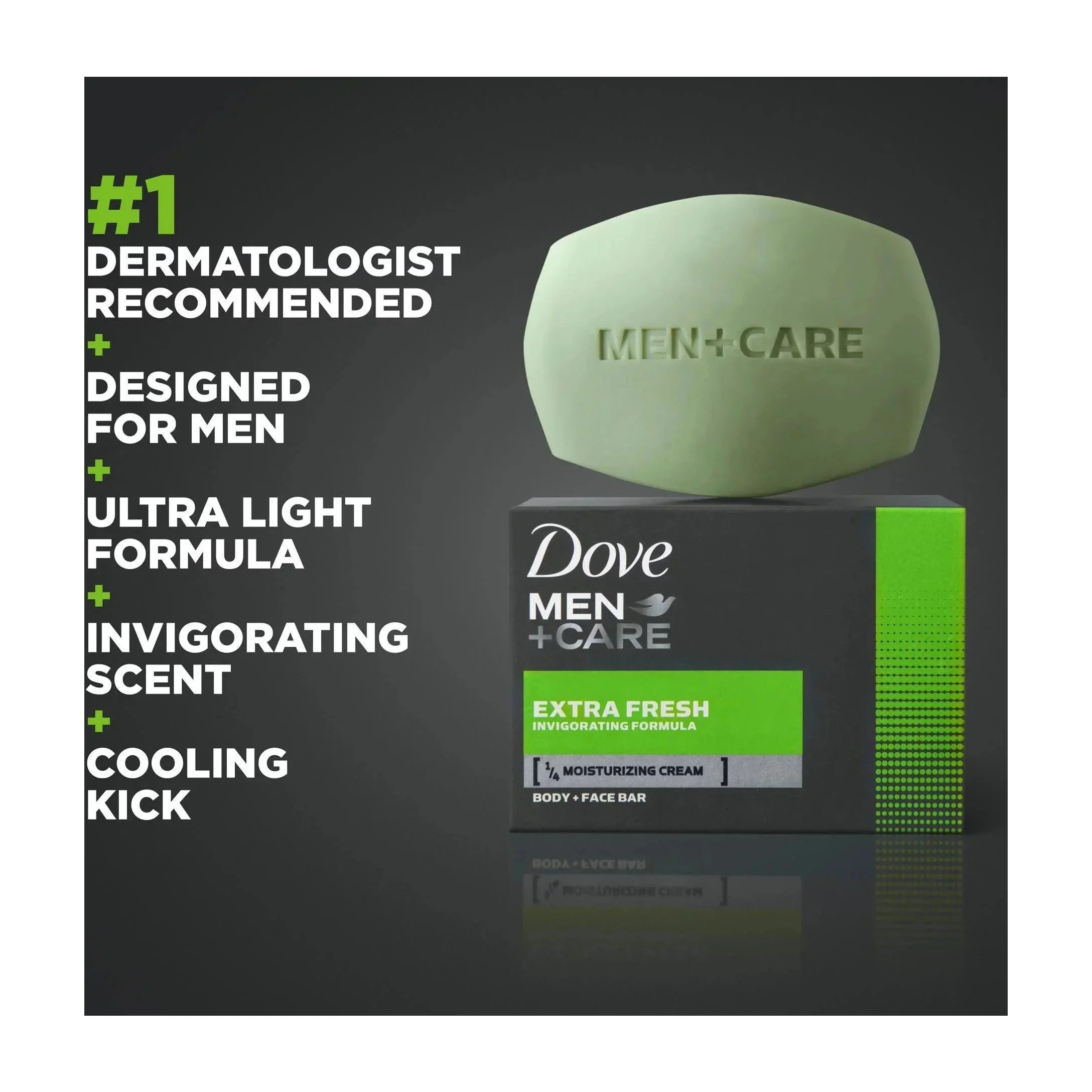 Men's Bar Soap in Kenya - Dove Men+Care Extra Fresh, 14 Pack