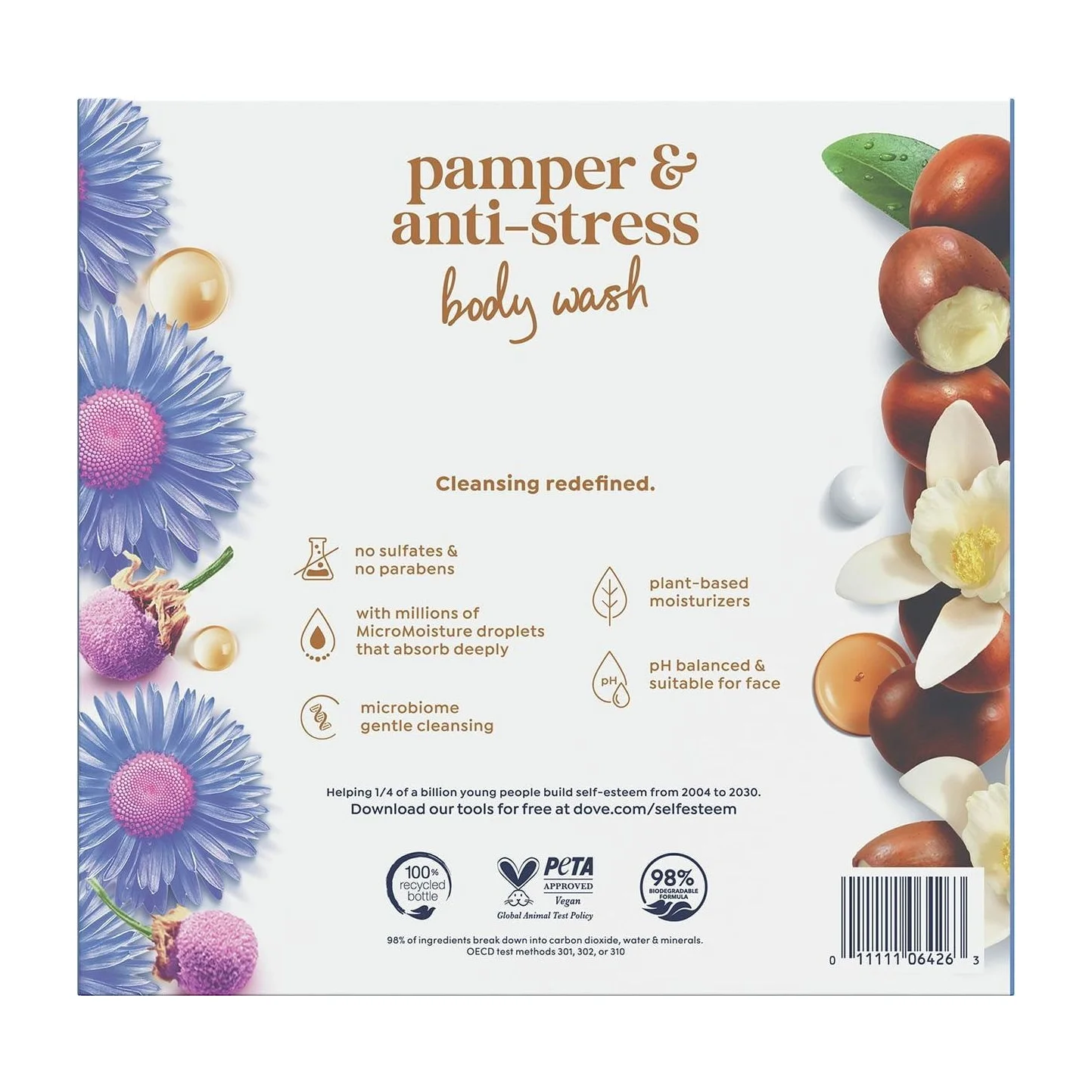 Dove Body Wash in Kenya - Pamper and Anti-Stress, 2 Pack