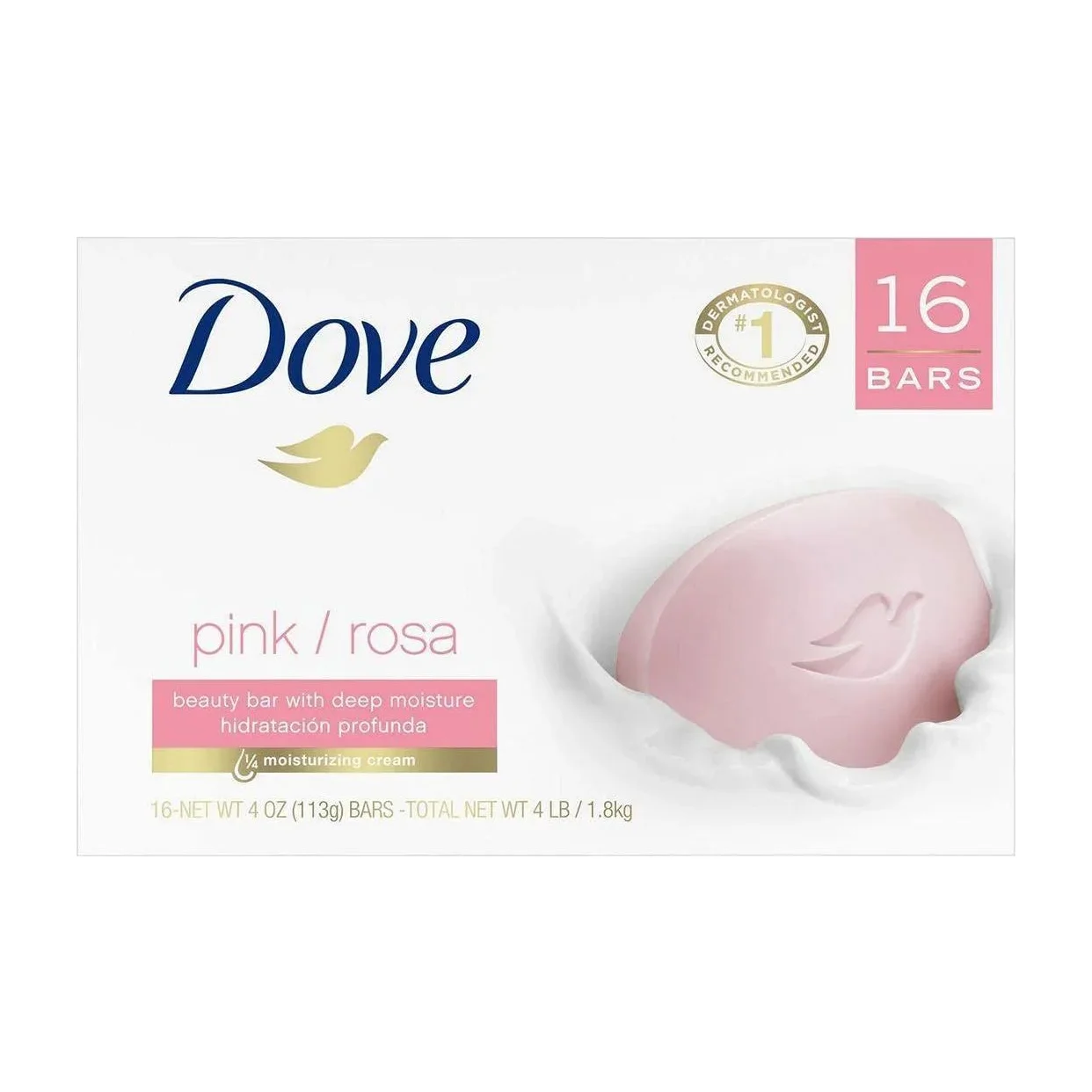 Dove Beauty Bar in Kenya - Pink Soap, 16 Pack