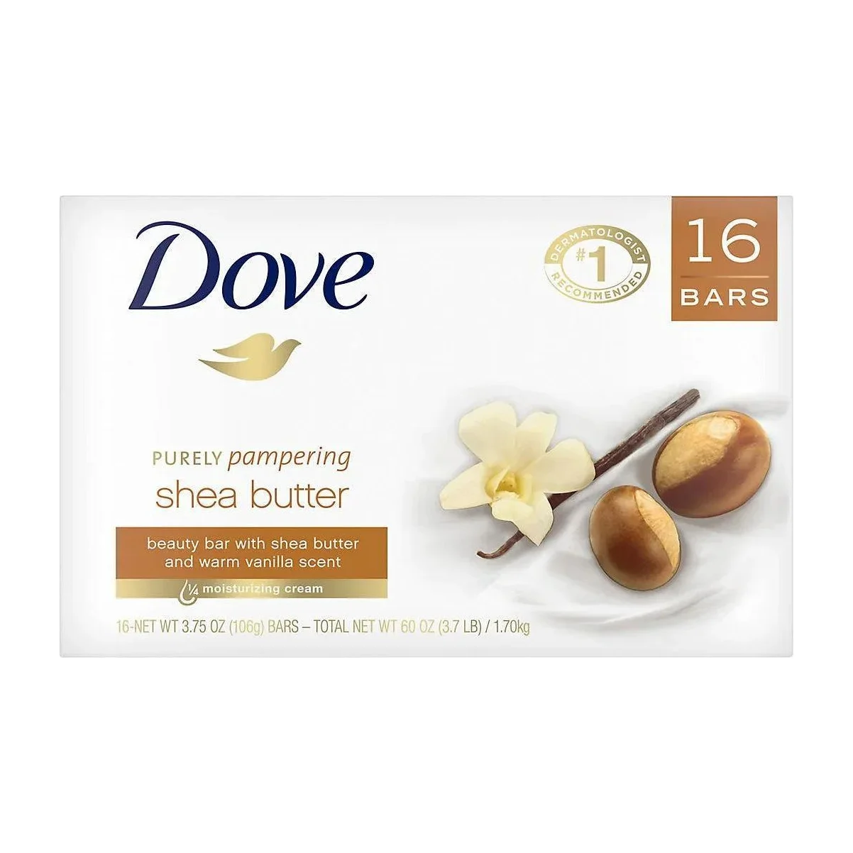 Dove Beauty Bar in Kenya - Purely Pampering 16 Count