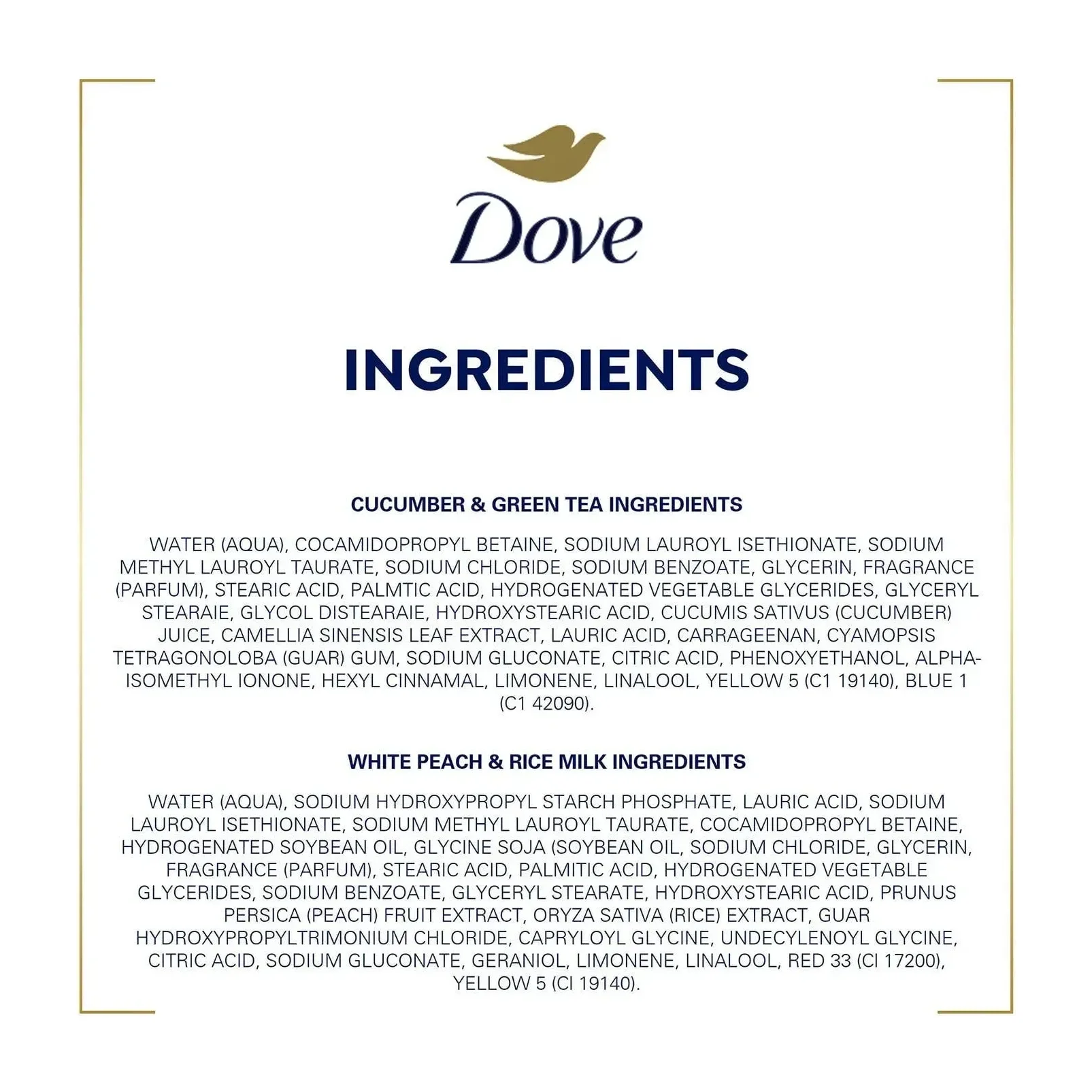 Dove Refresh & Rebalance Body Wash (2 Pack)
