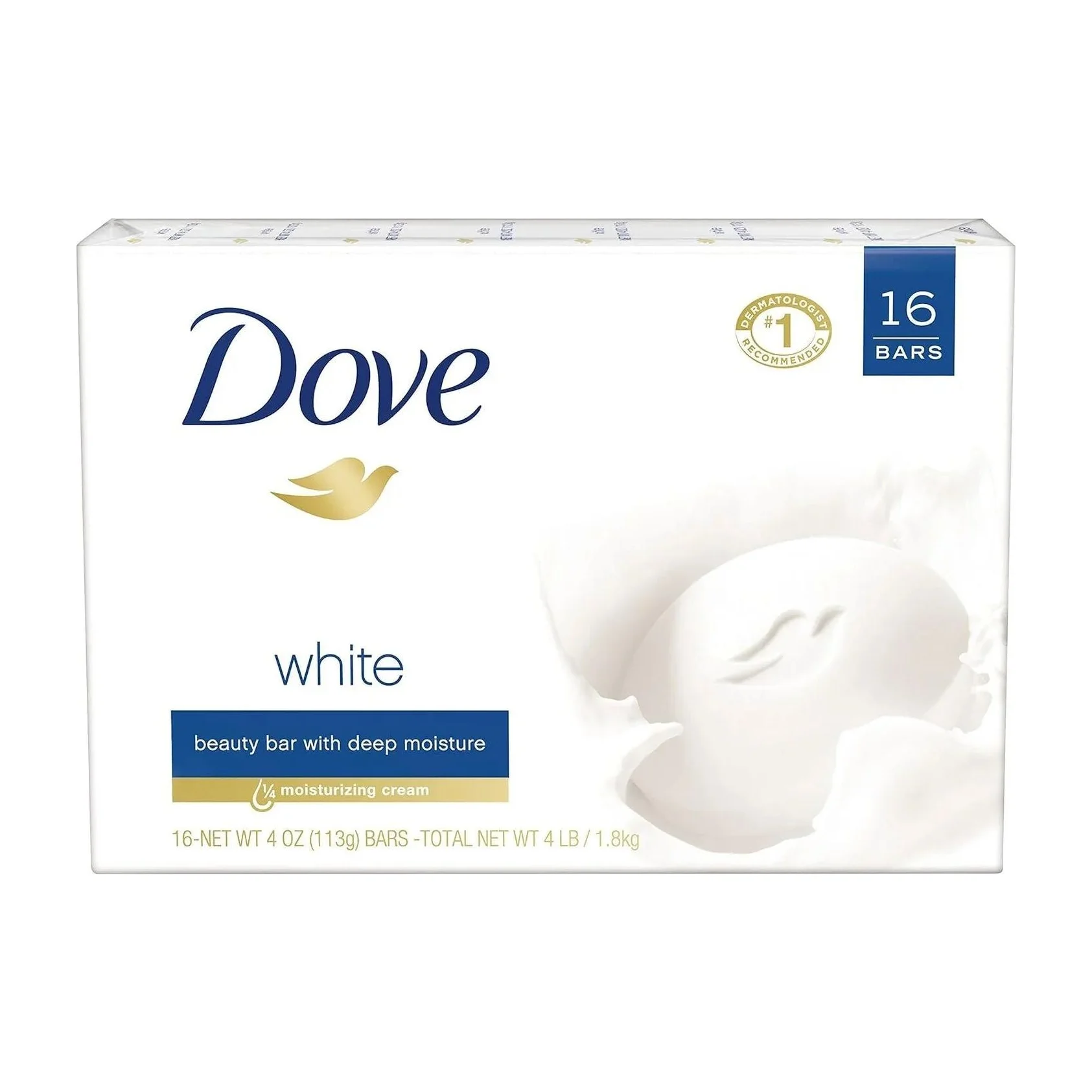 Dove White Beauty Bar in Kenya - Original Soap, 16 Pack
