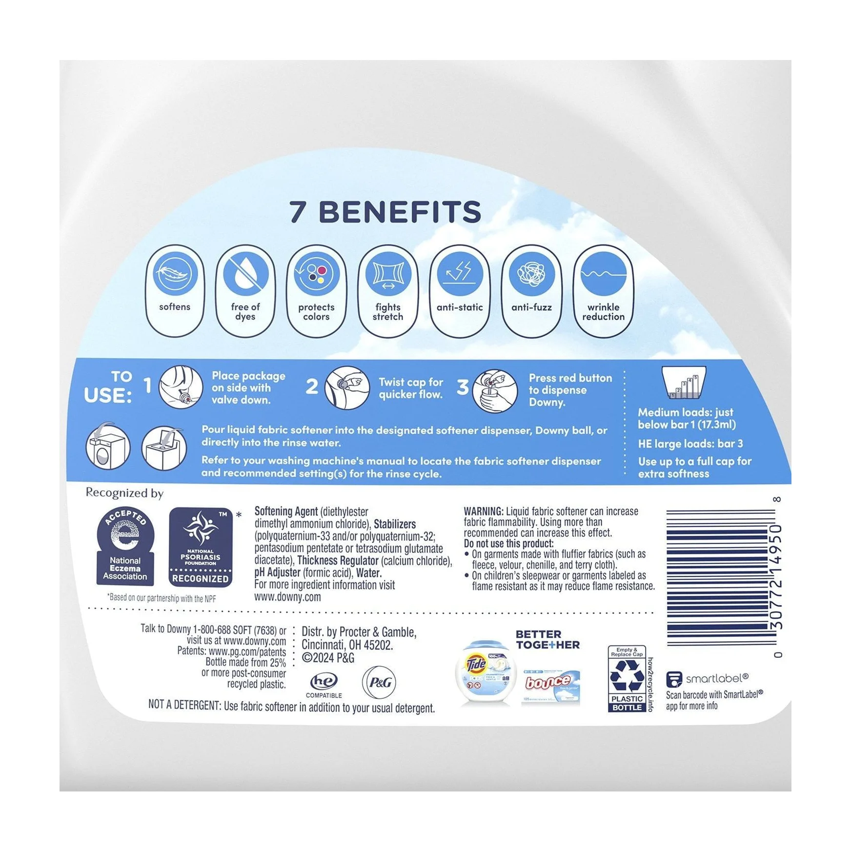 Downy Free and Gentle Fabric Softener in Kenya - Sensitive Skin