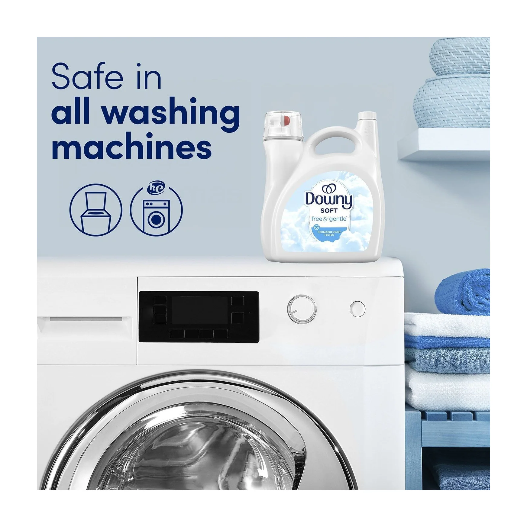 Downy Free and Gentle Fabric Softener in Kenya - Sensitive Skin