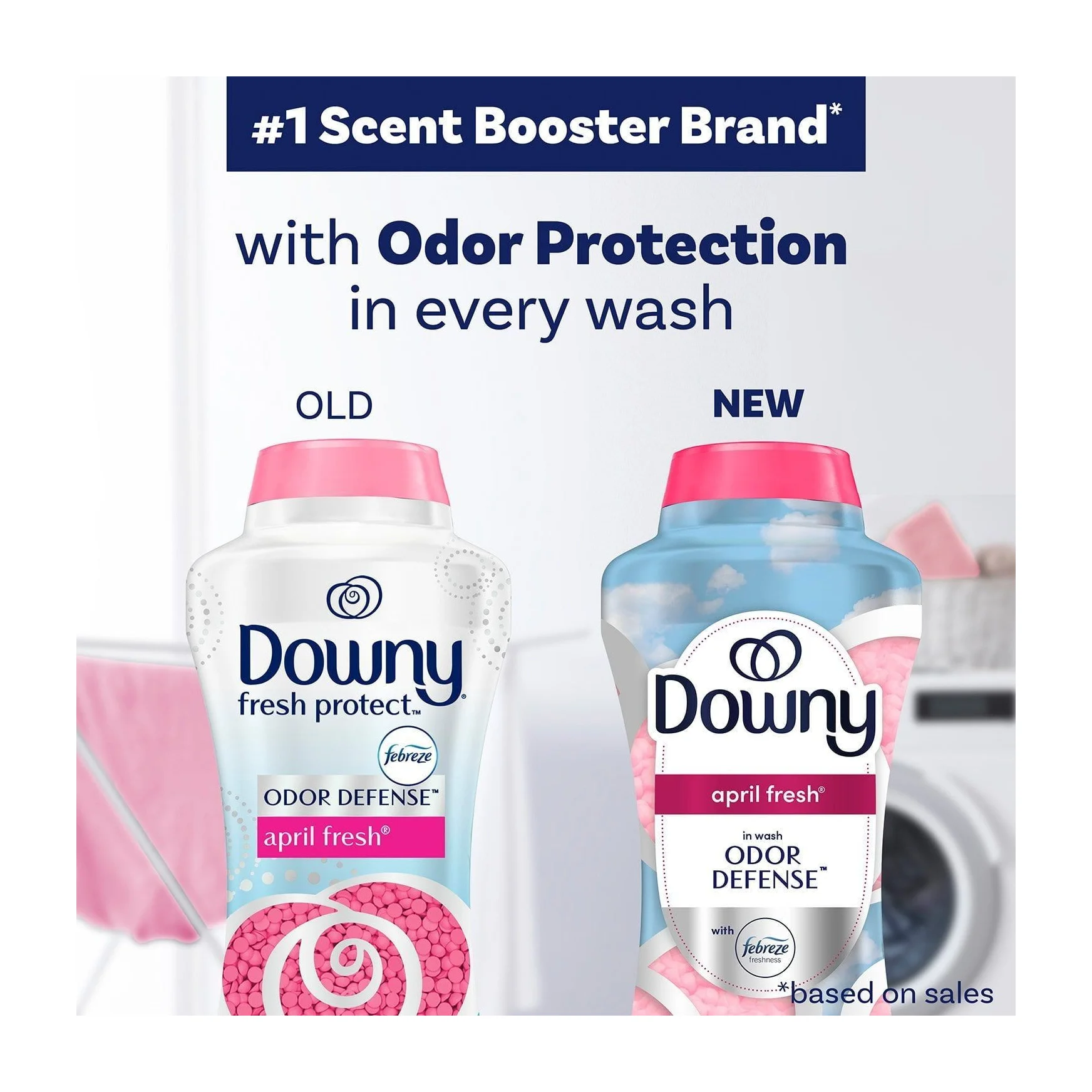 Downy Scent Beads in Kenya - Fresh Protect with Febreze Odor Defense