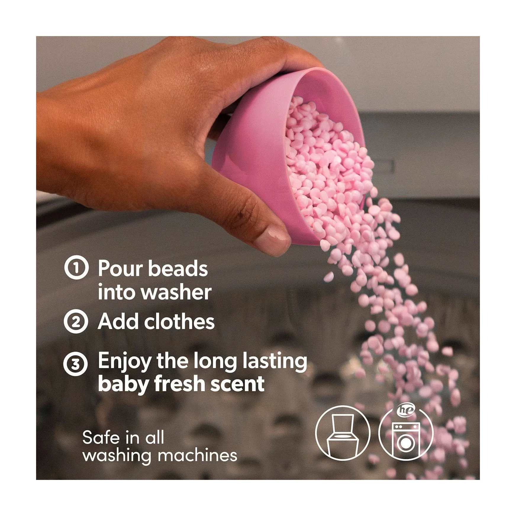 Dreft Blissful Scent Booster Beads, Baby Fresh Scent