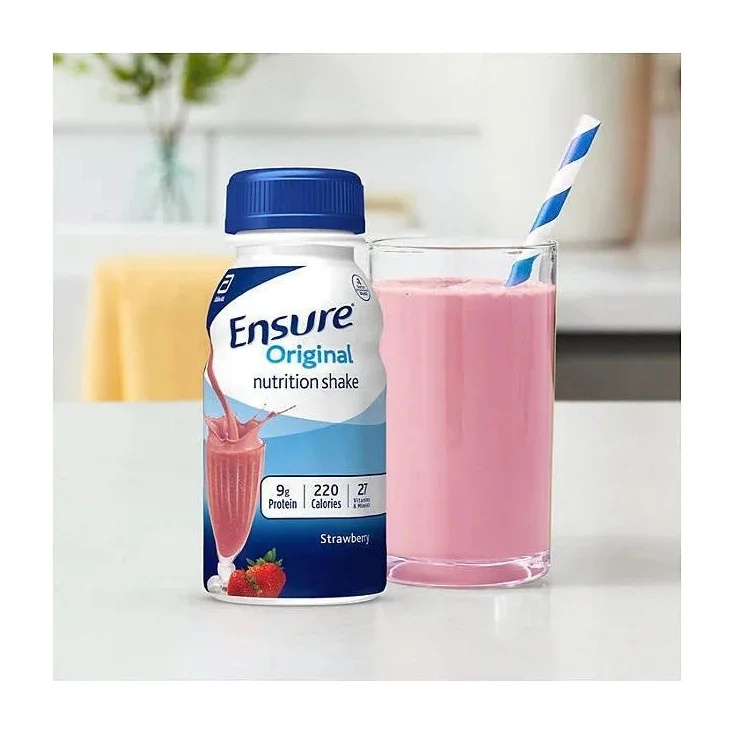 Ensure Strawberry Protein Shake, 24 Pack