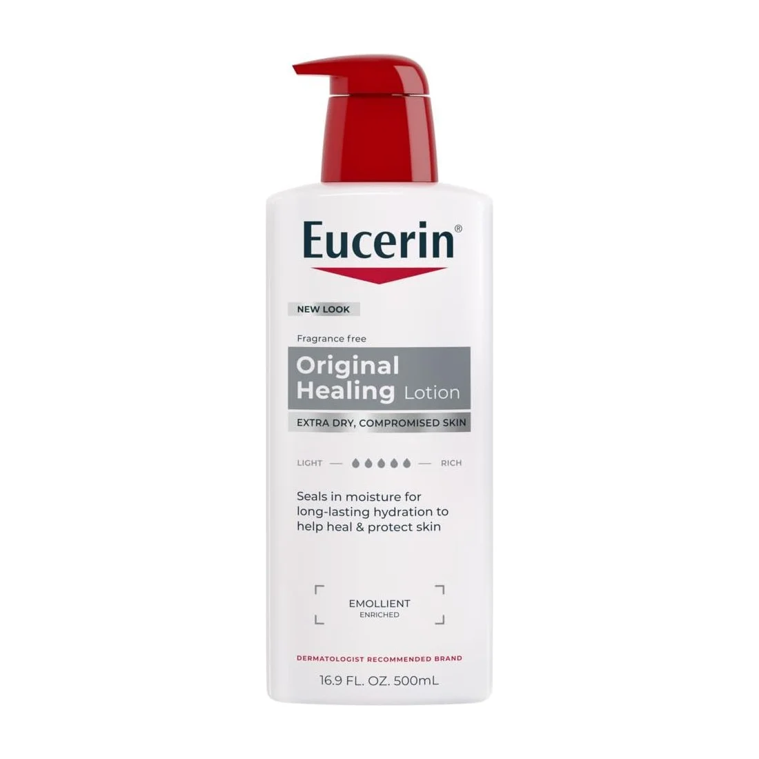 Eucerin Original Healing Rich Body Lotion for Extremely Dry Skin