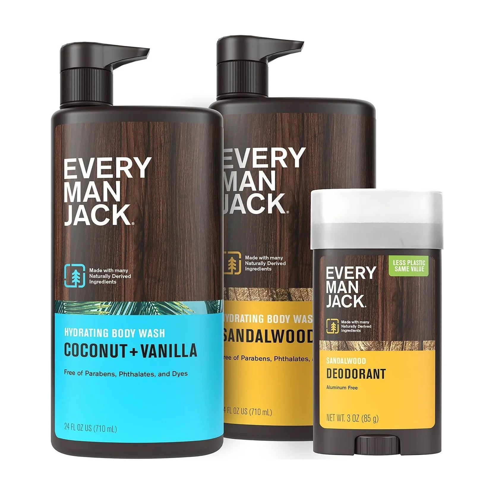 Natural Deodorant Kit in Kenya - Every Man Jack Sandalwood