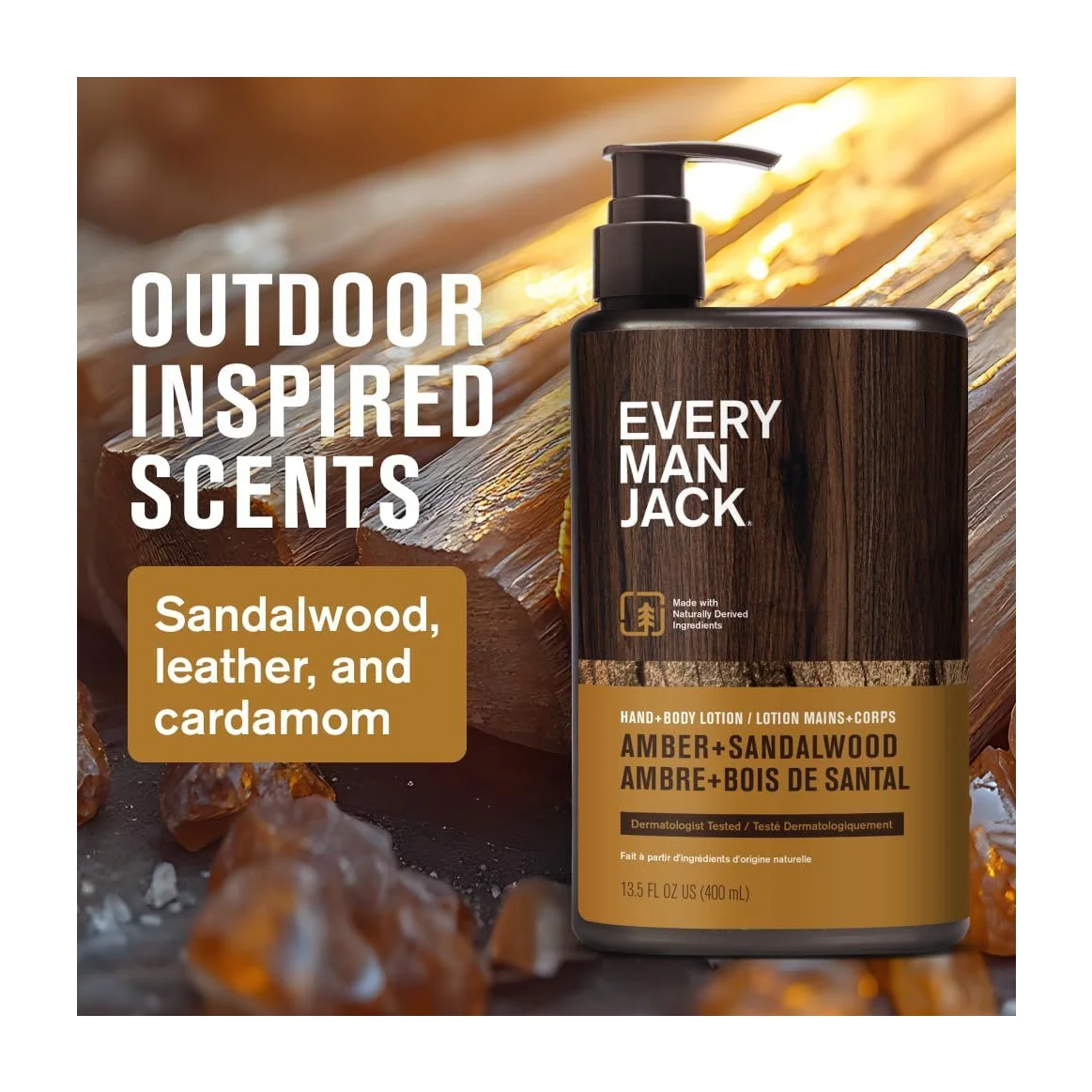 Every Man Jack Men's Lotion for All Skin Types