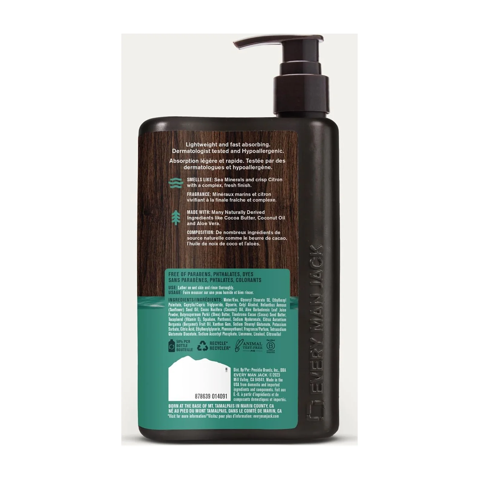 Every Man Jack Men's Lotion for All Skin Types