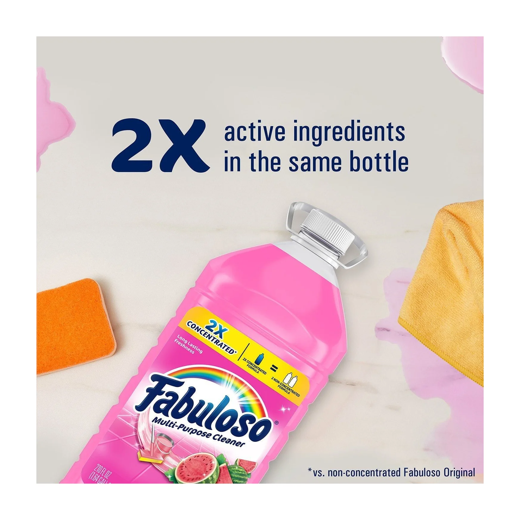 Multi-Purpose Cleaner in Kenya - Fabuloso 2X Concentrated, 3 Litres
