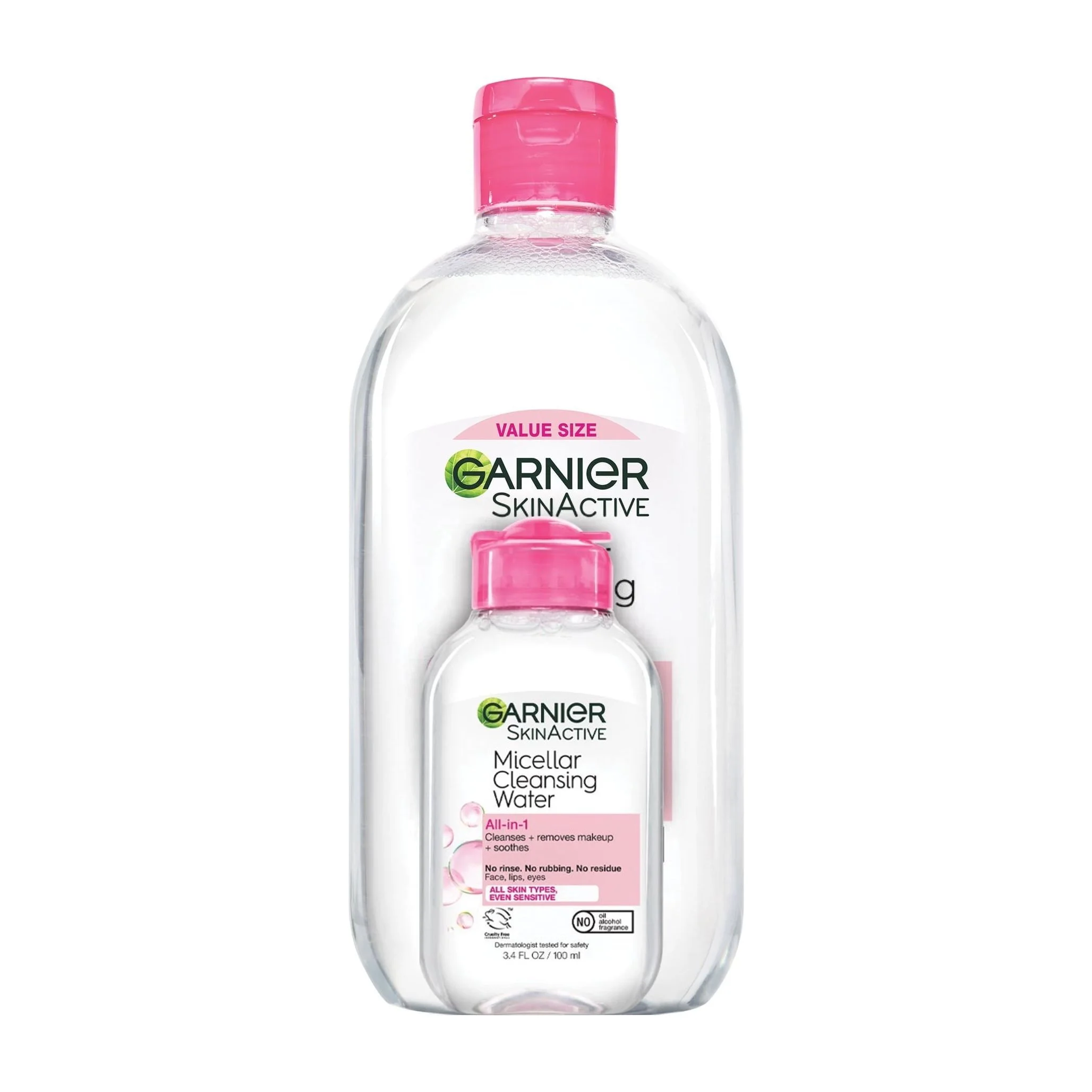 Makeup Remover Pack -Garnier Micellar Water Hydrating Facial Cleanser (2pack)